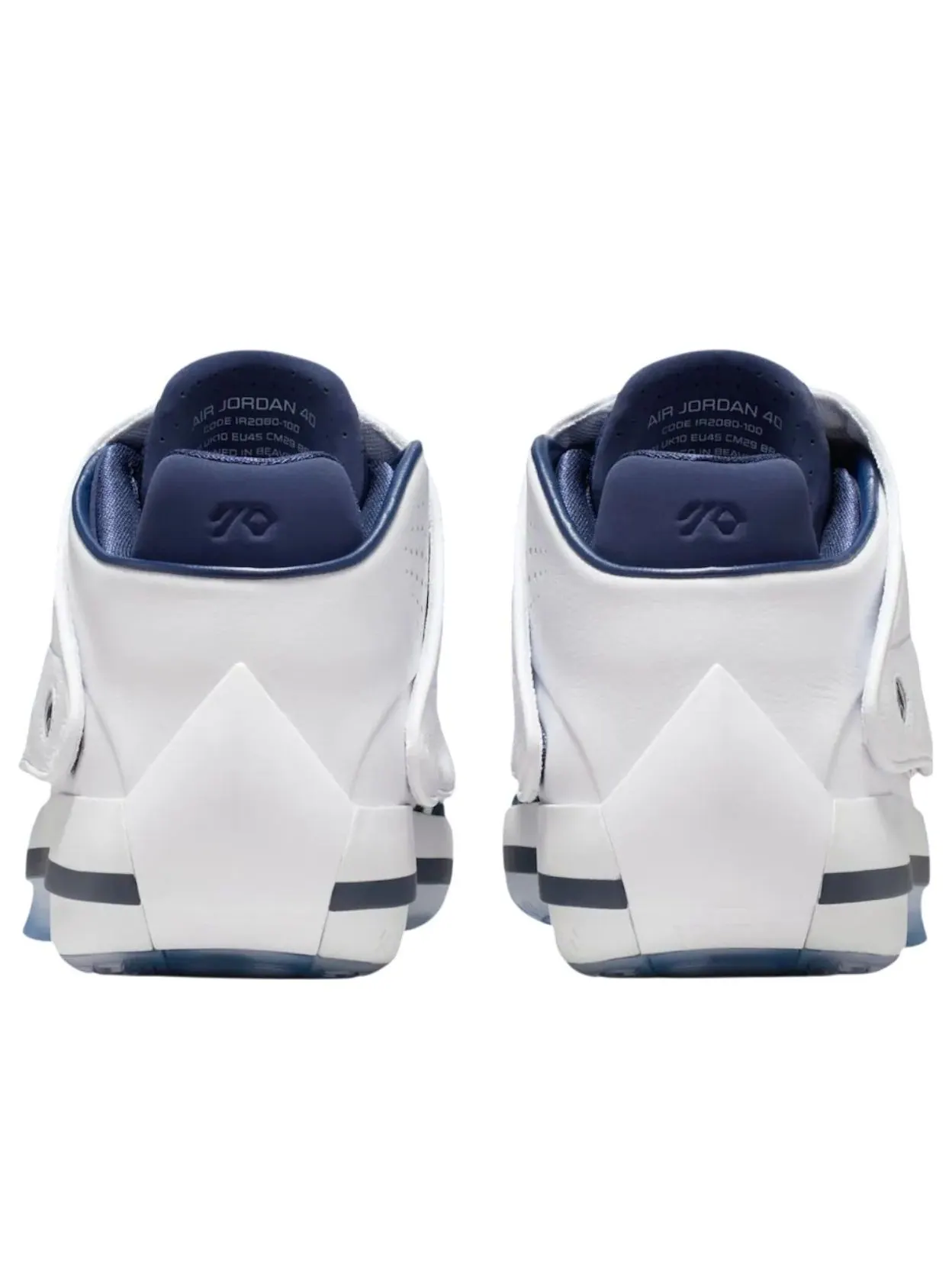 Кроссовки Air Jordan 4016 'White Midnight Navy' — изображение 6 из 6, белый
