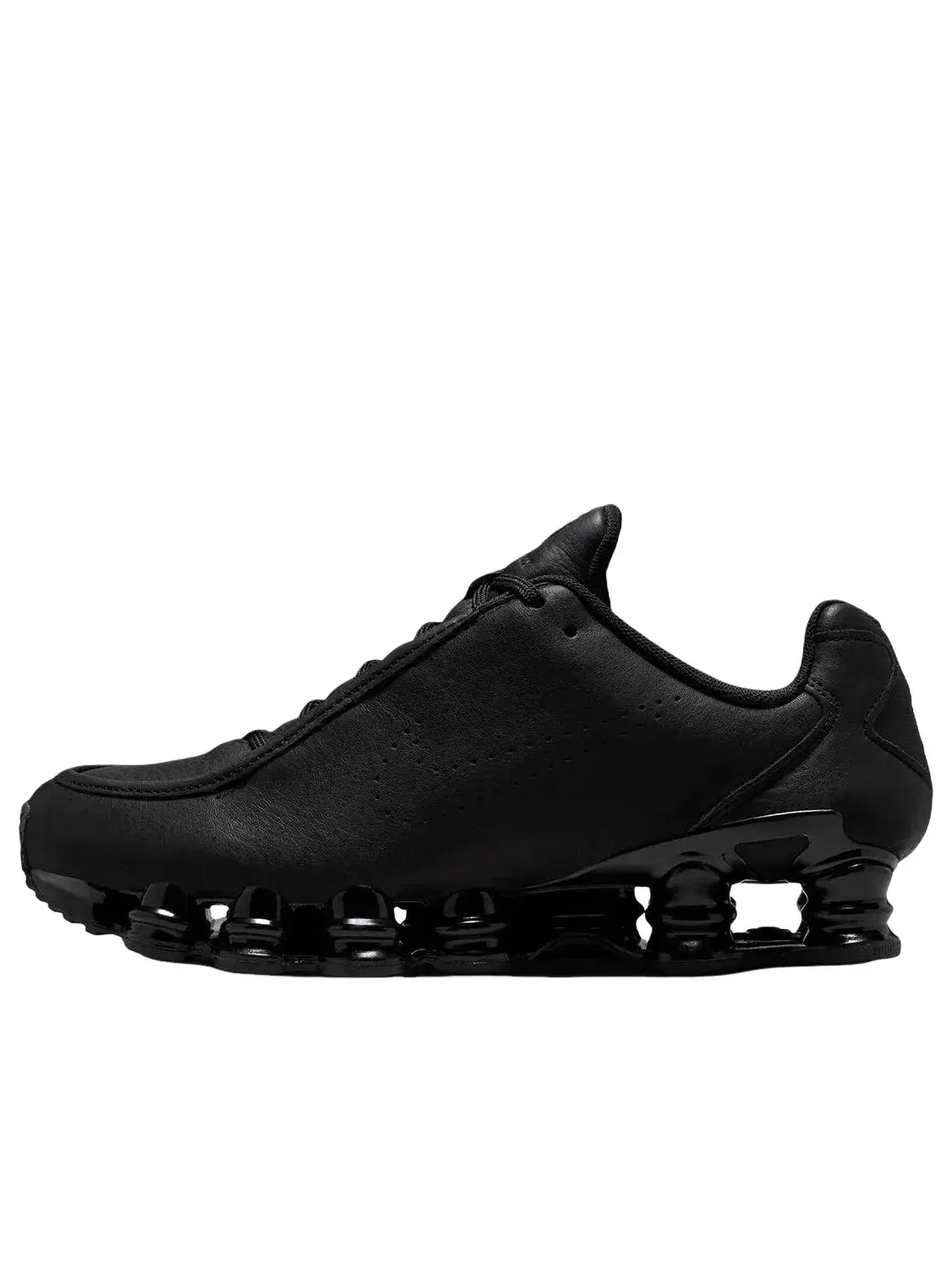 Мужские кроссовки с кожаным верхом Nike Shox TL — изображение 1 из 6, черный
