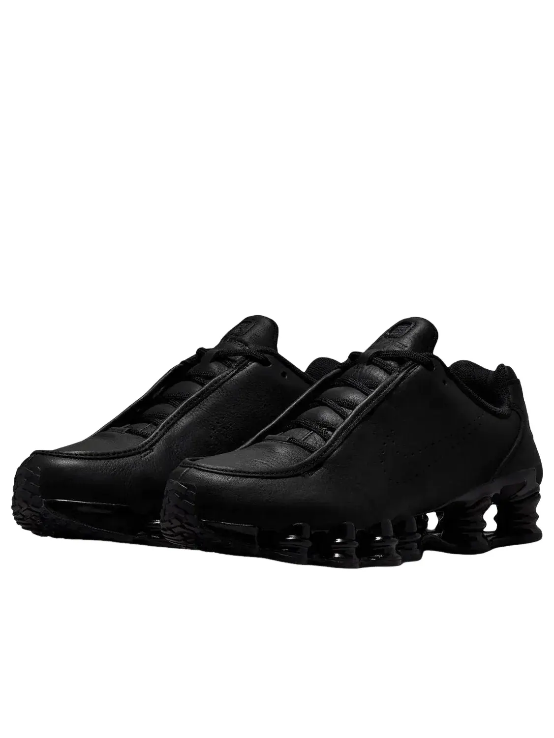 Мужские кроссовки с кожаным верхом Nike Shox TL — изображение 2 из 6, черный