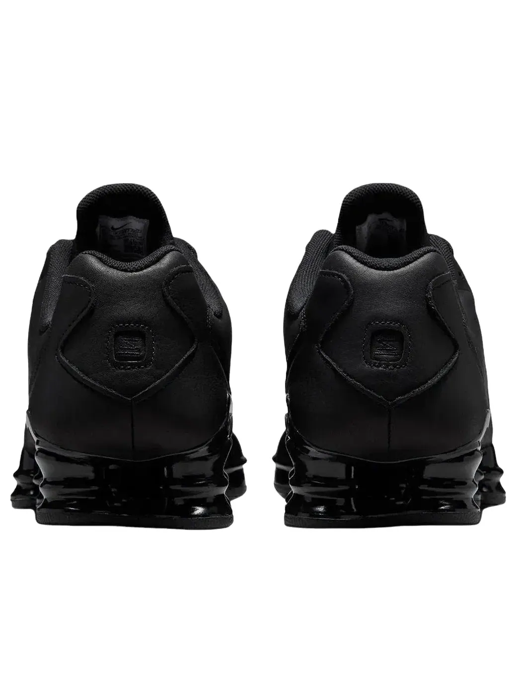 Мужские кроссовки с кожаным верхом Nike Shox TL — изображение 4 из 6, черный