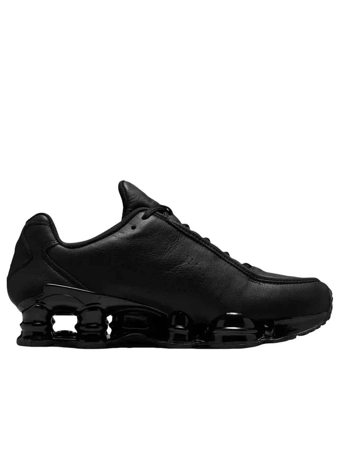 Мужские кроссовки с кожаным верхом Nike Shox TL — изображение 6 из 6, черный