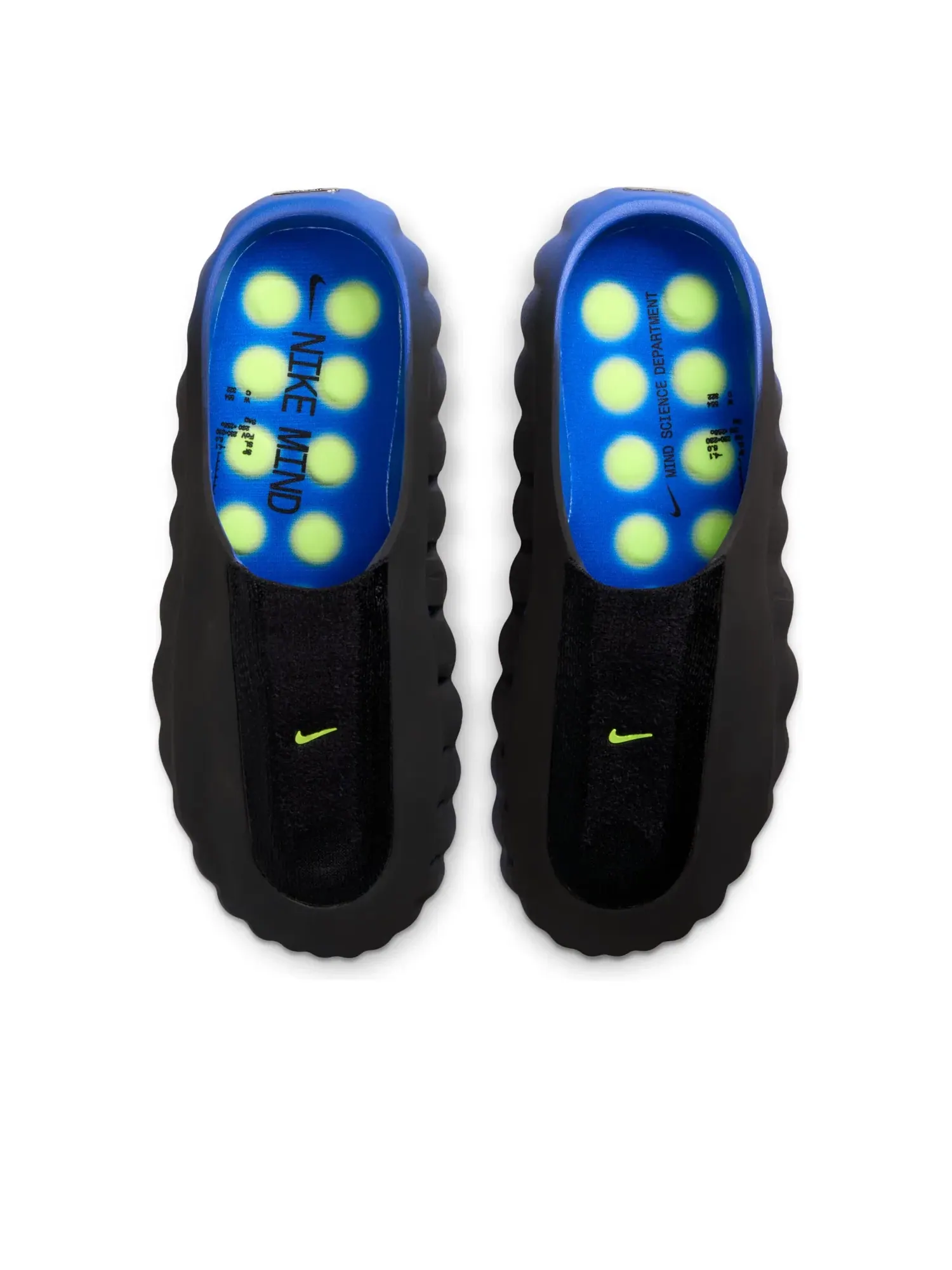 Сабо Nike Mind 001 Flyknit 'Hyper Royal' IR2175-400 — изображение 3 из 6, черный