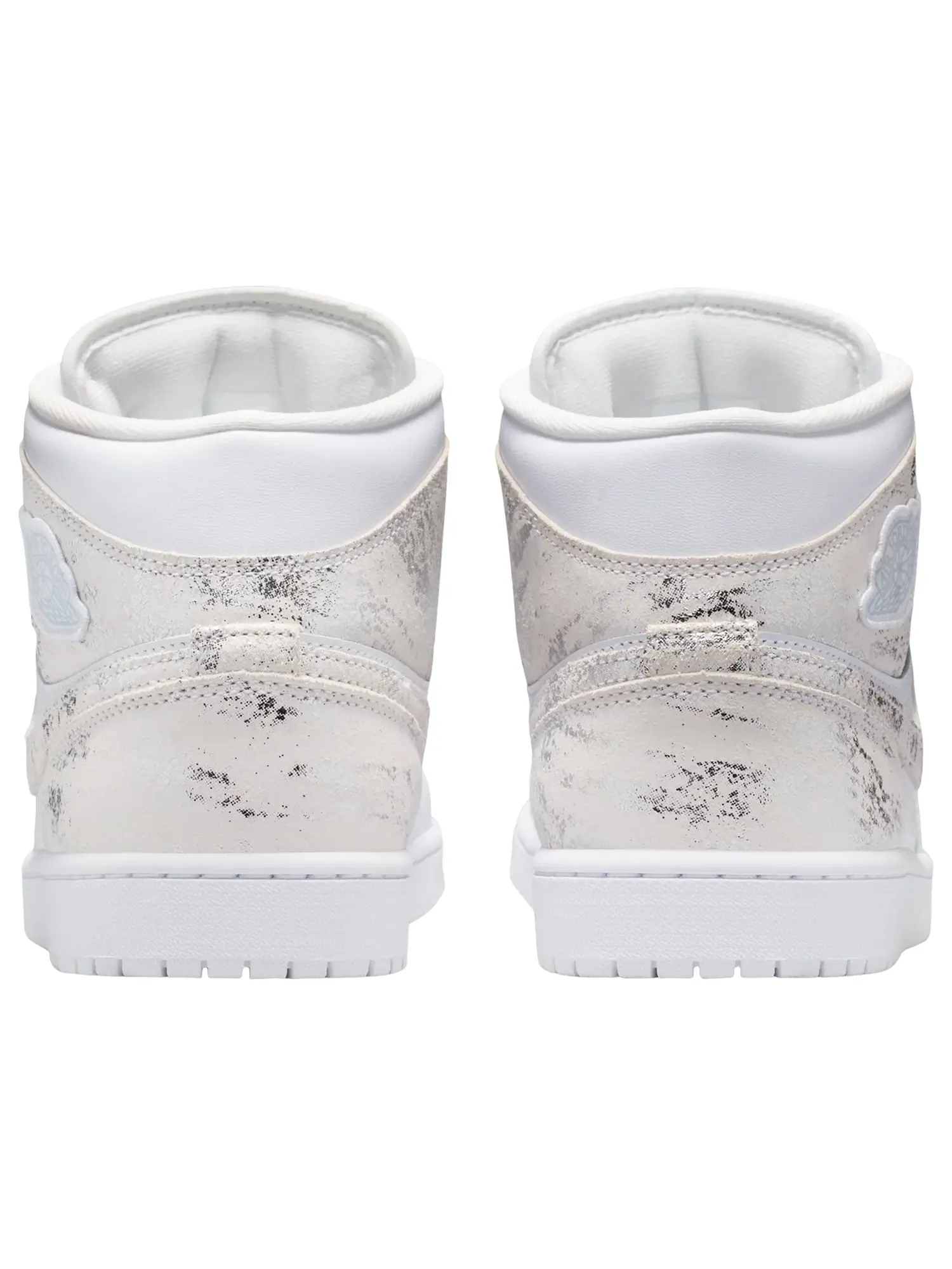 Кроссовки Air Jordan 1 Mid SE 'Distressed White Field Silver' IR2271-100 — изображение 4 из 7, белый