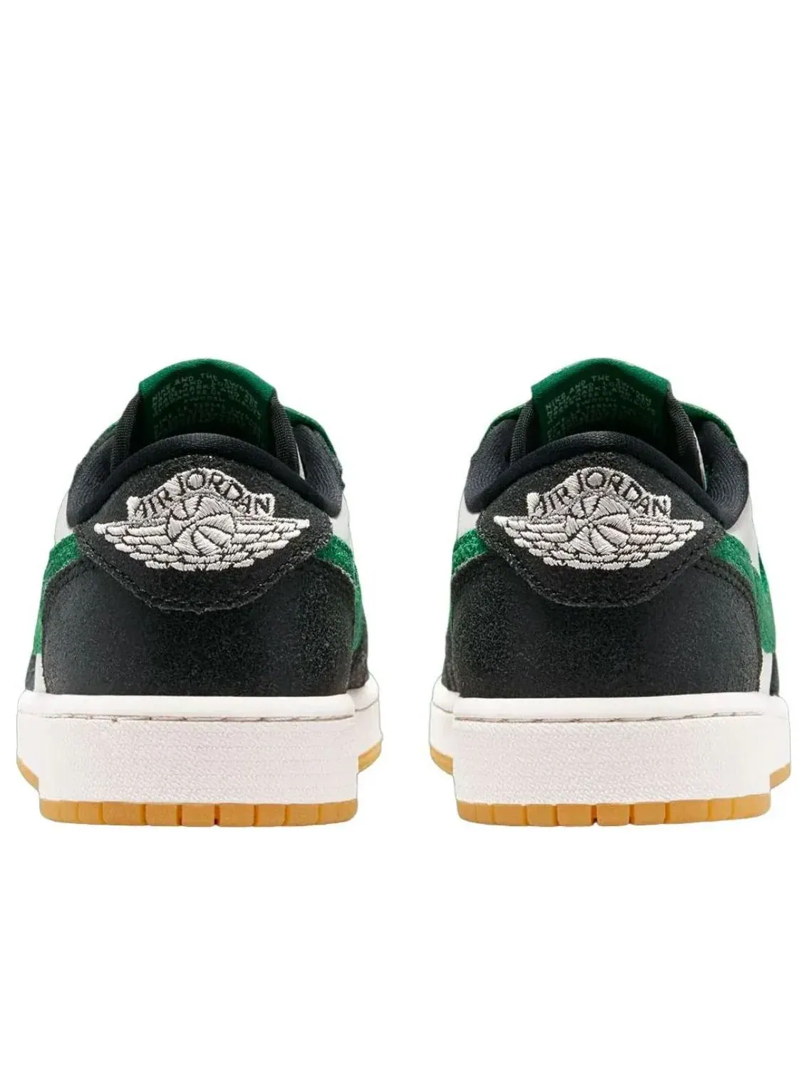 Кроссовки Air Jordan 1 Low 'Phantom Pine Green Black' IR2283-030 — изображение 4 из 5, зеленый