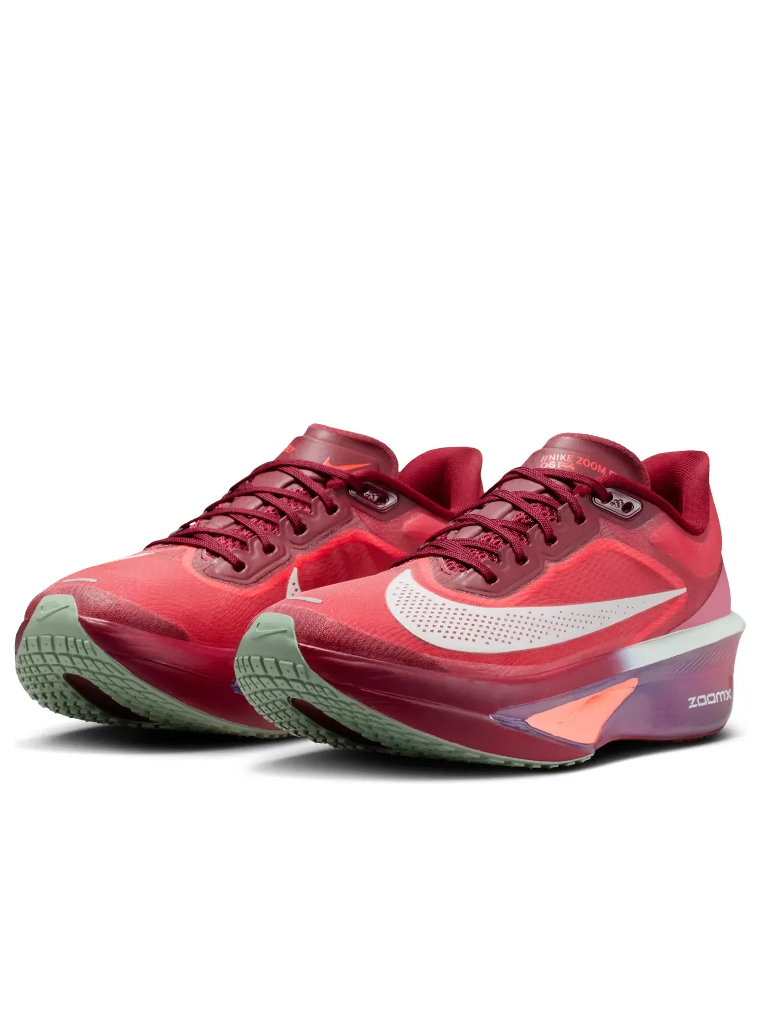 Кроссовки Nike Zoom Fly 6 SE 'Team Red Barley Green Brt Crimson' IR2313-600 — изображение 4 из 6, красный