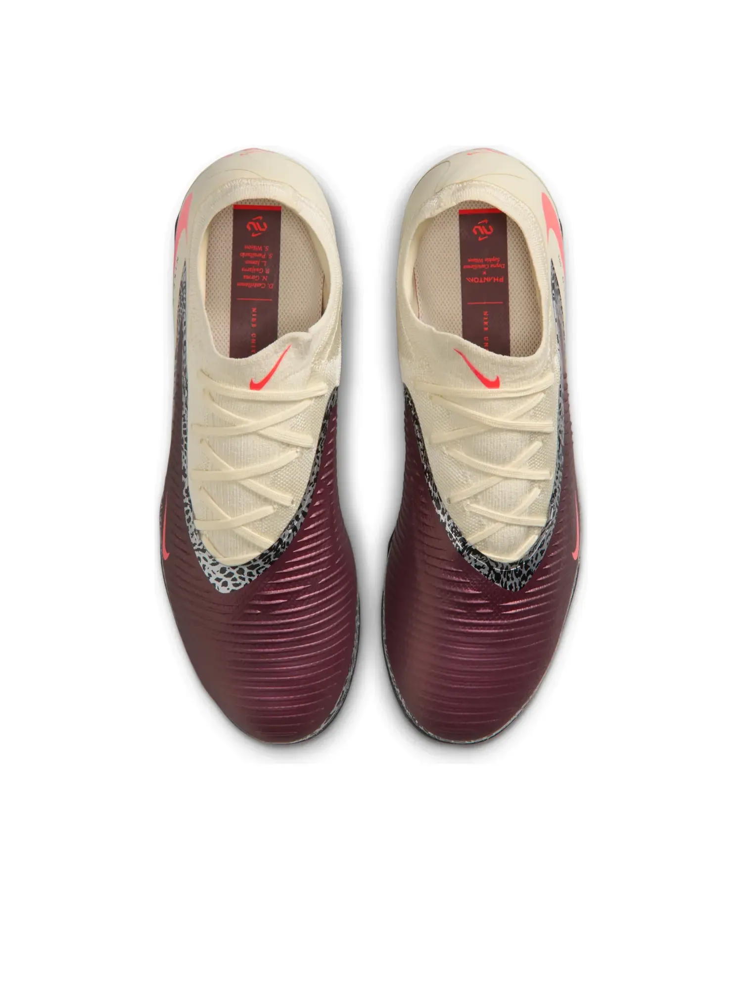 Кроссовки Nike Phantom 6 Low Pro TF 'United 003 Pack' — изображение 3 из 7, бордовый