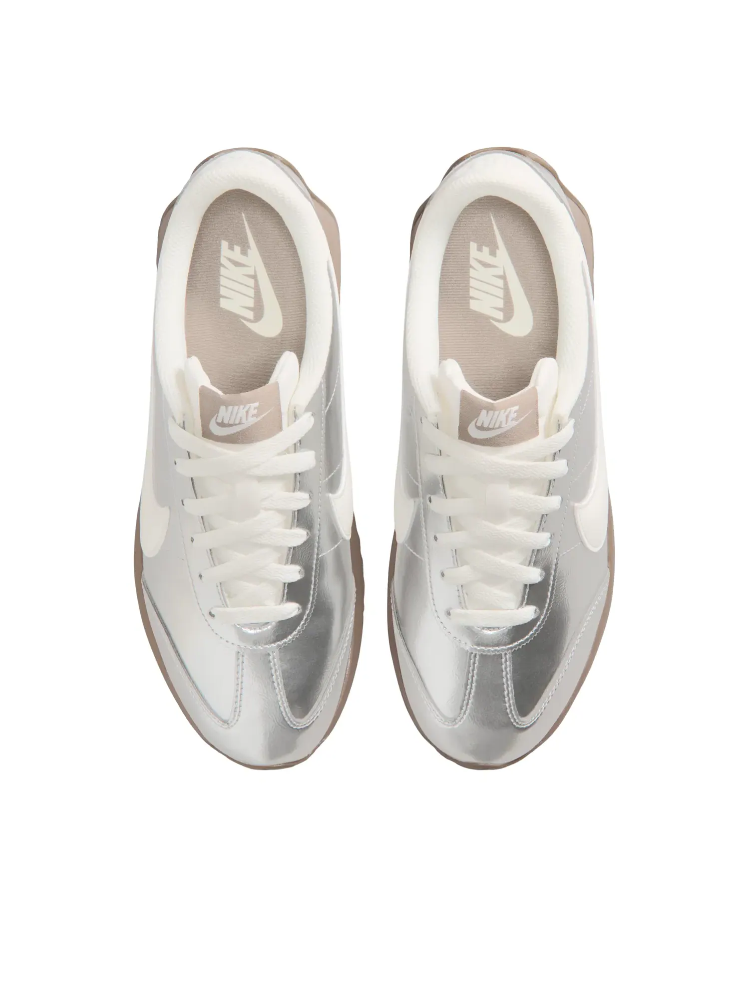 Кроссовки Nike Pacific 'Metallic Silver Mink Brown' IR2750-095 — изображение 3 из 7, серебряный