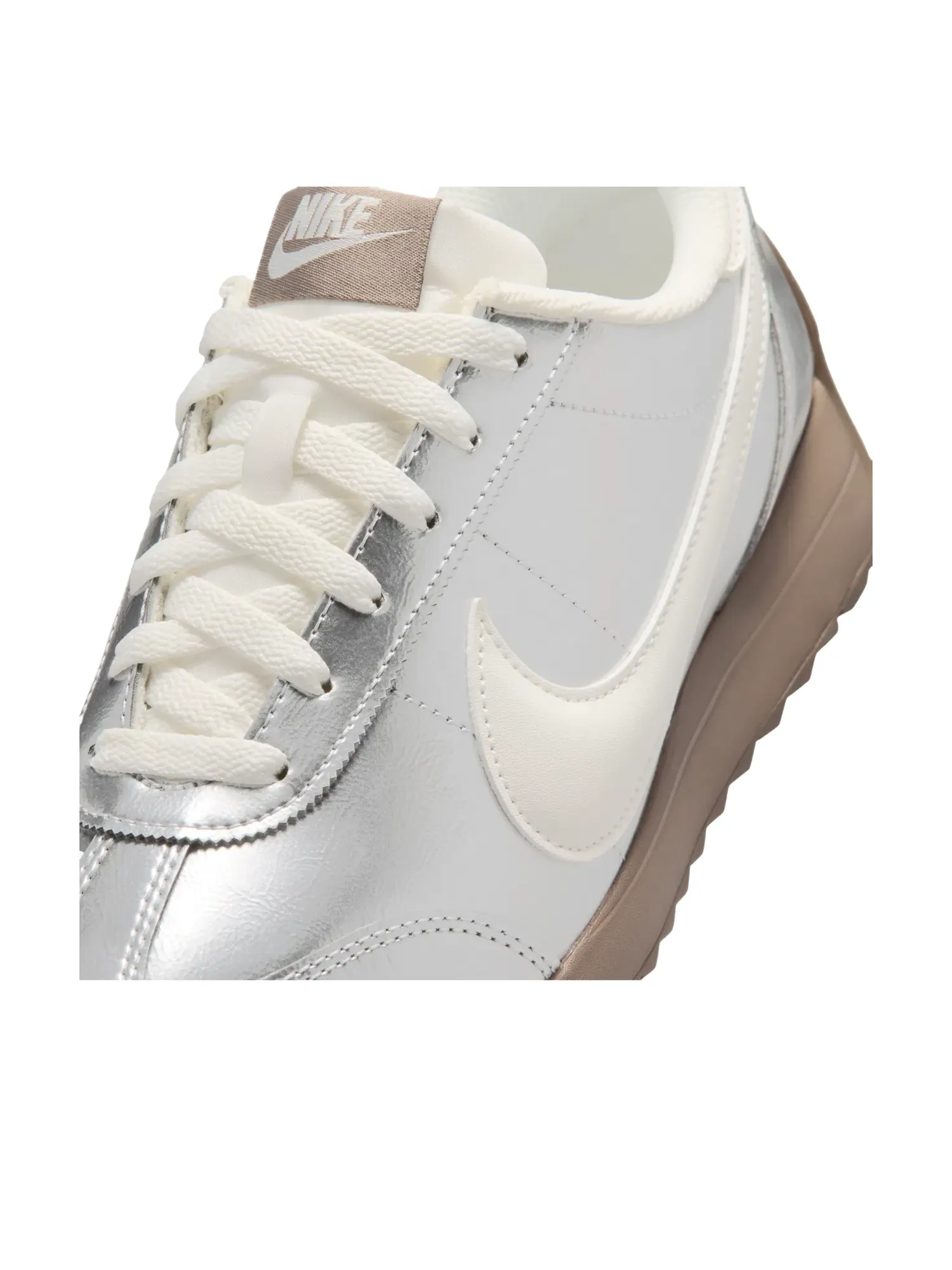 Кроссовки Nike Pacific 'Metallic Silver Mink Brown' IR2750-095 — изображение 7 из 7, серебряный
