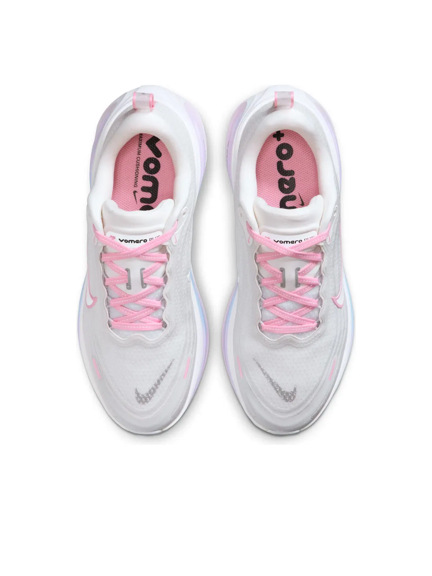 Кроссовки Nike Air Zoom Vomero Plus 'Summit White Pink' IR2986-121 — изображение 2 из 6, белый