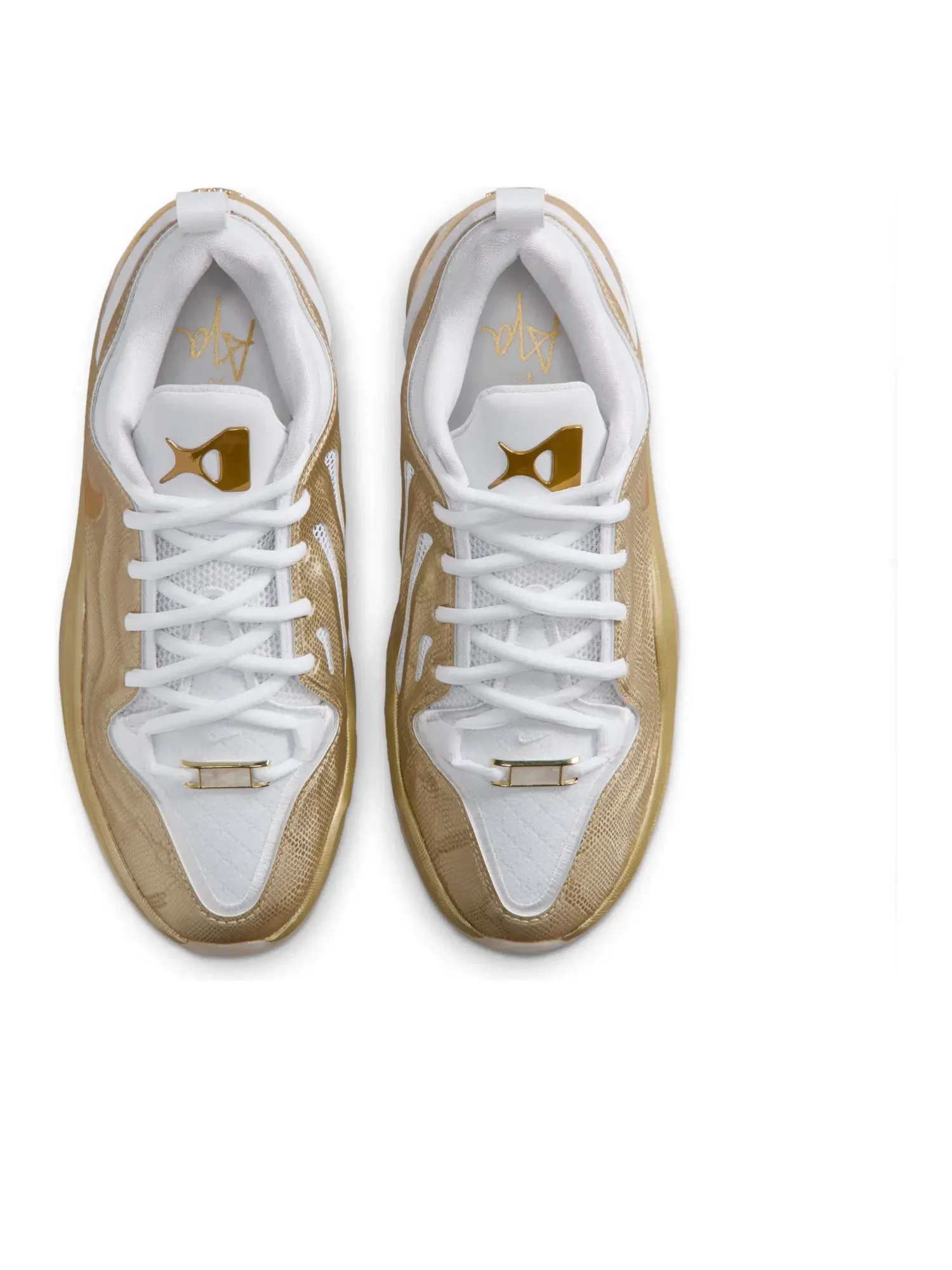 Детские кроссовки для баскетбола с низким верхом A'Two Gold Standard Nike — изображение 2 из 7, золото