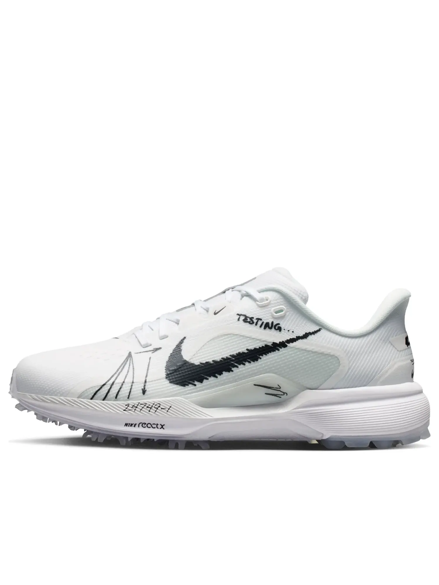 Кроссовки Nike Pegasus 1 G 'White Black Metallic Silver' IR3241-100 — 1