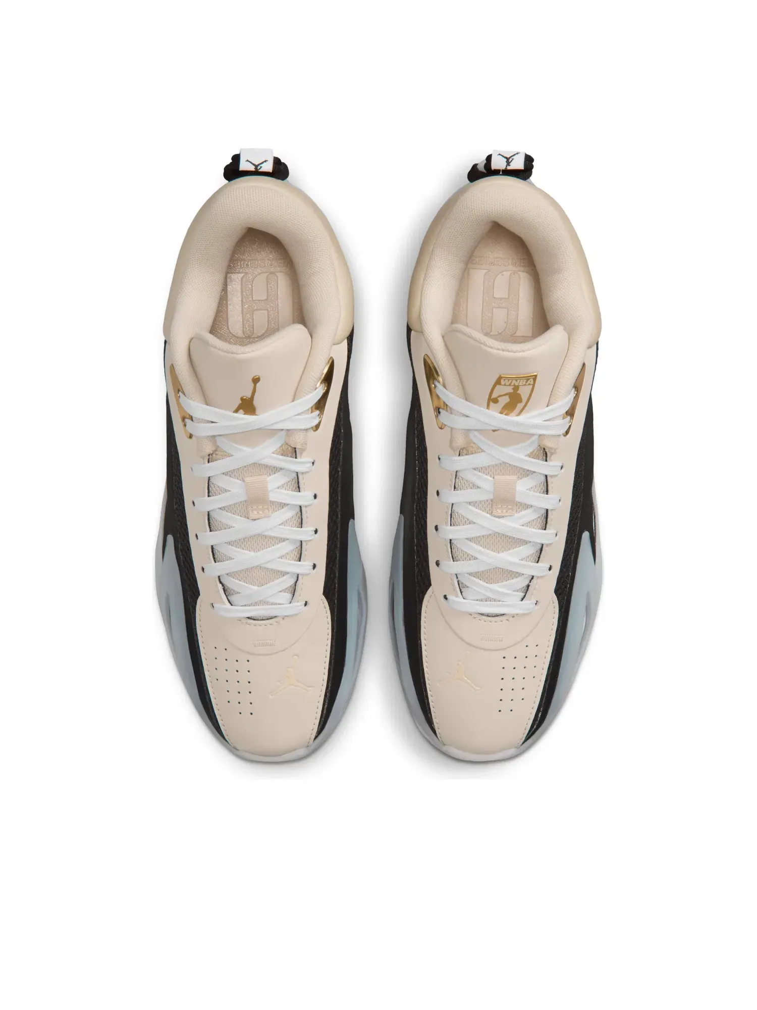 Кроссовки Air Jordan Heir Series 2 PF 'Pearl White Black Metallic Gold' IR3491-200 — изображение 3 из 6, мульти