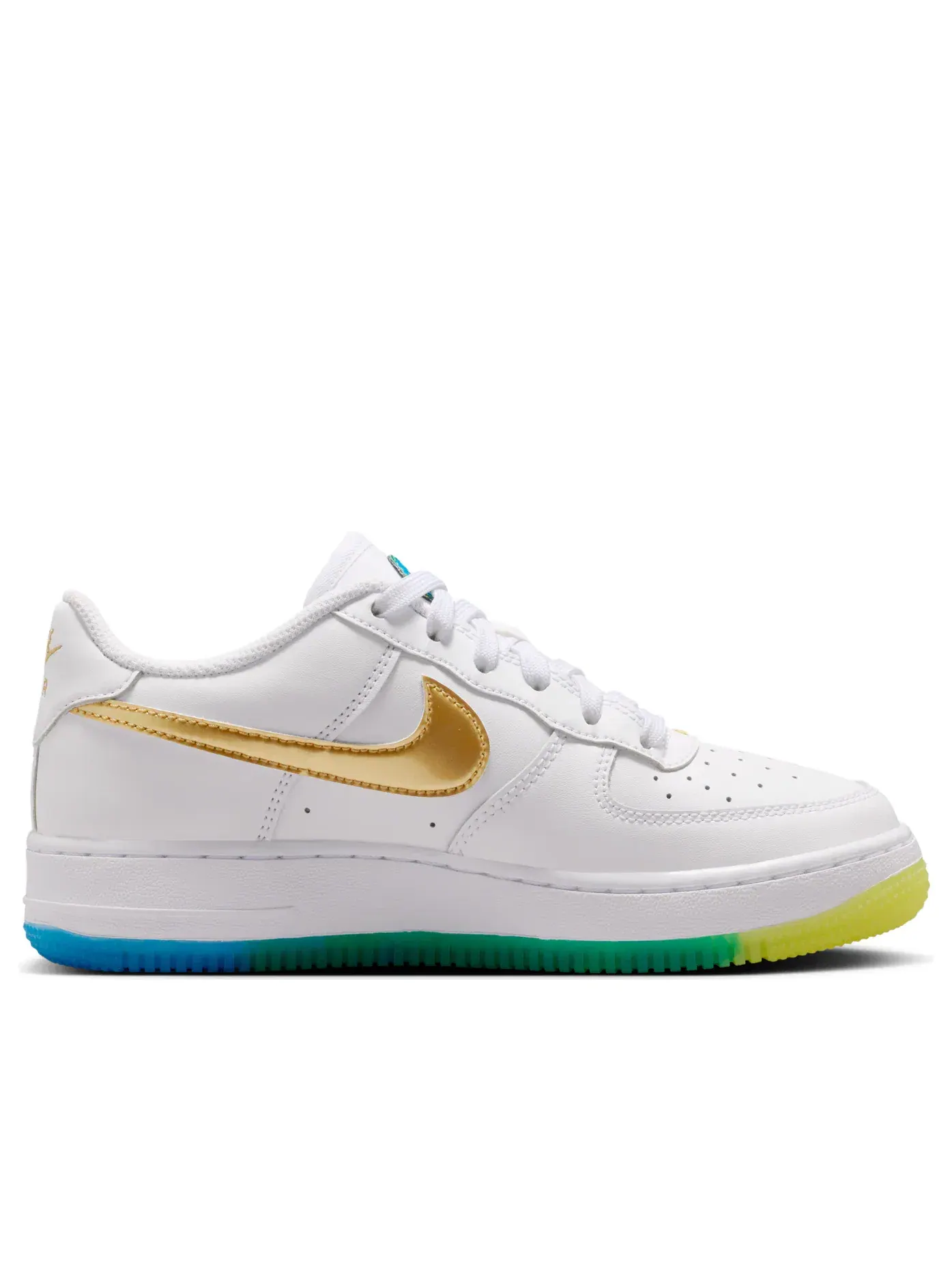 Кроссовки Nike Air Force 1 'White Soar Sonic Yellow' IR3538-100 — изображение 6 из 6, белый