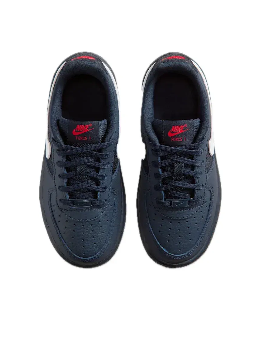 Детские кроссовки для мальчиков с шнуровкой Nike Air Force 1 Team USA Away — изображение 4 из 6, черный