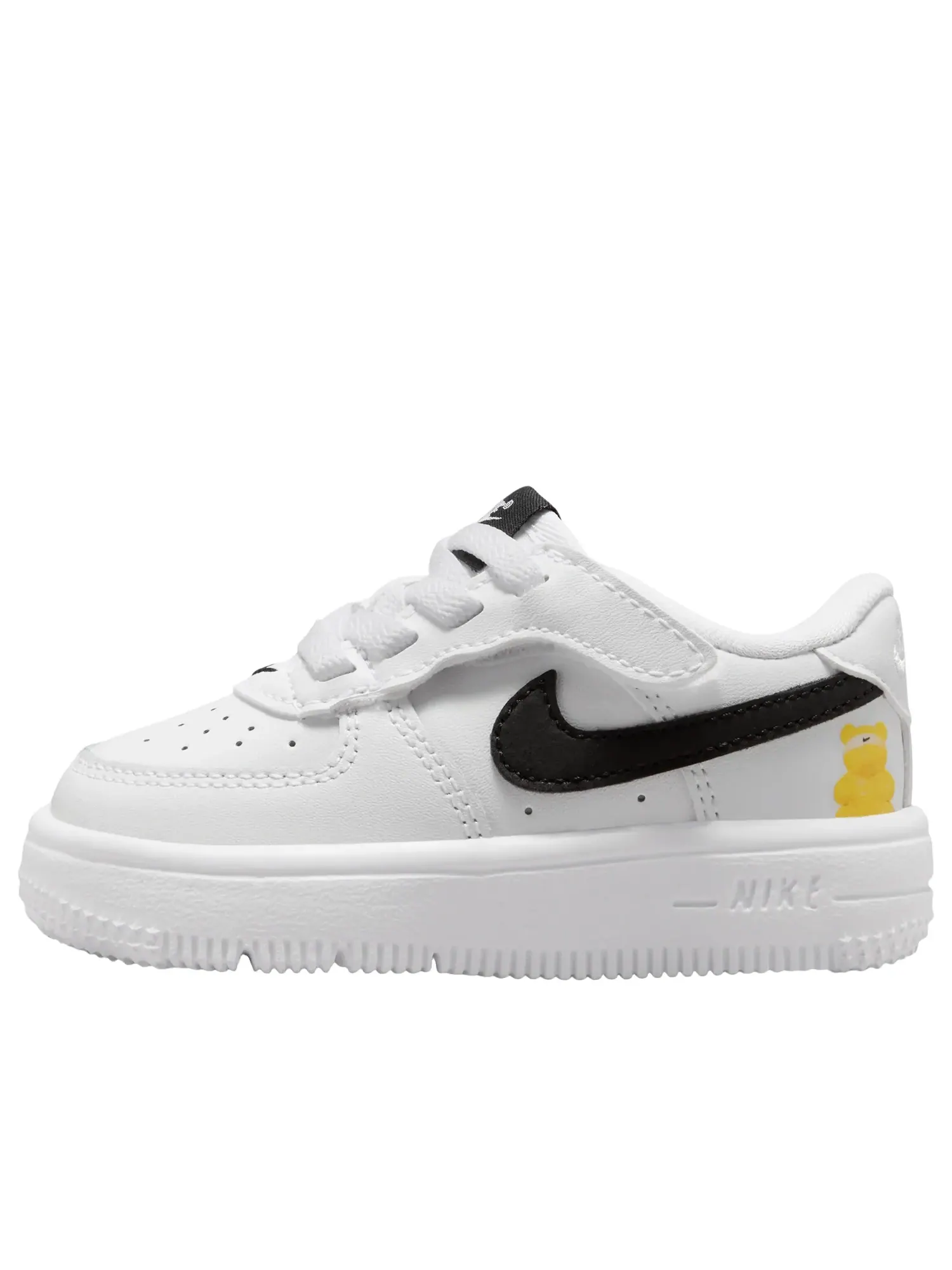 Кроссовки (TD) Nike Force 1 Low EasyOn 'White Black' — изображение 1 из 6, белый