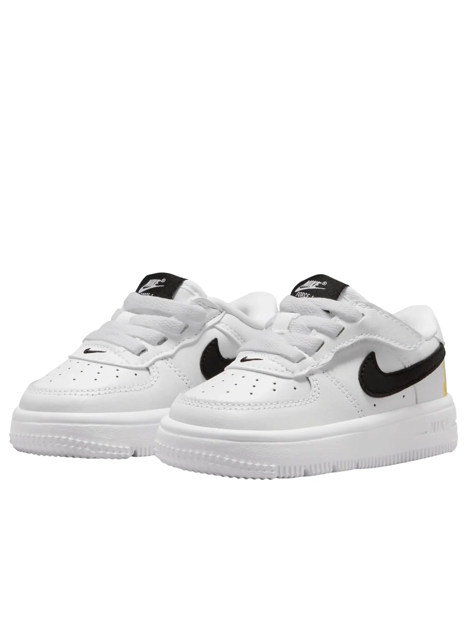 Кроссовки (TD) Nike Force 1 Low EasyOn 'White Black' — изображение 3 из 6, белый