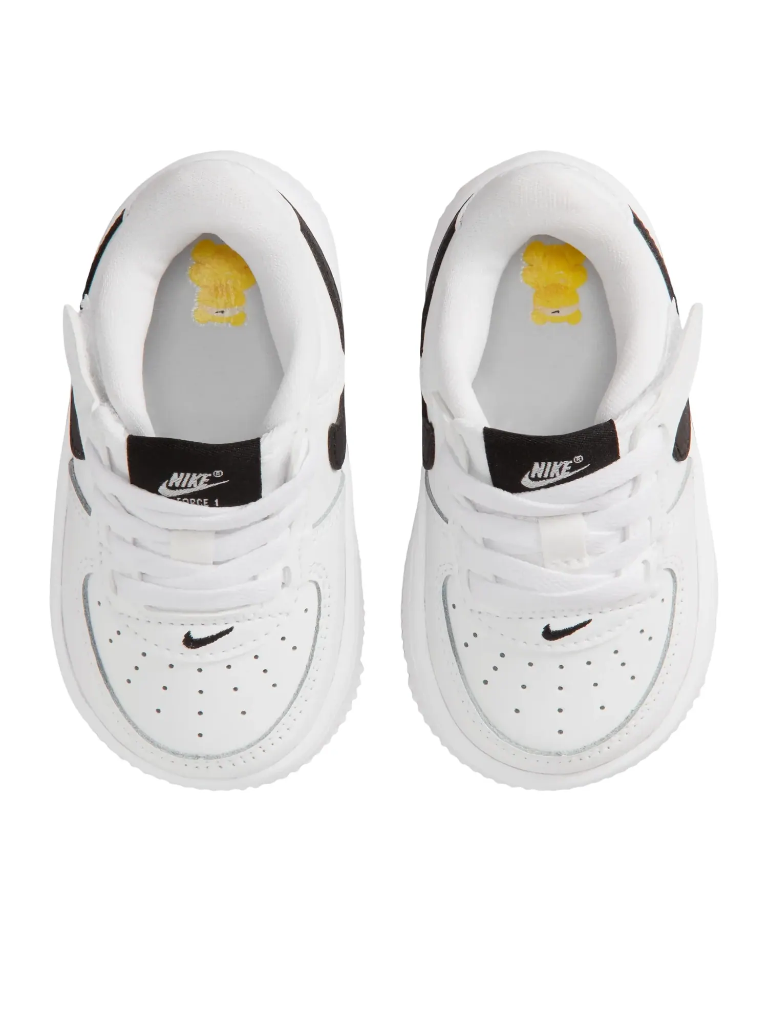 Кроссовки (TD) Nike Force 1 Low EasyOn 'White Black' — изображение 4 из 6, белый