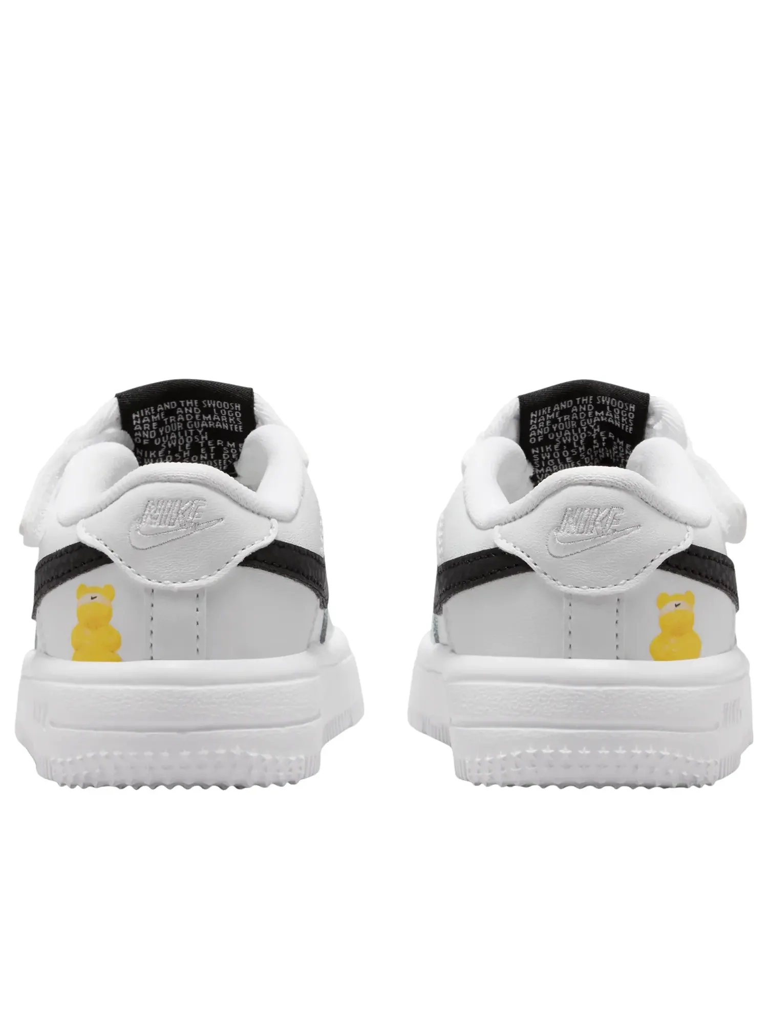 Кроссовки (TD) Nike Force 1 Low EasyOn 'White Black' — изображение 5 из 6, белый