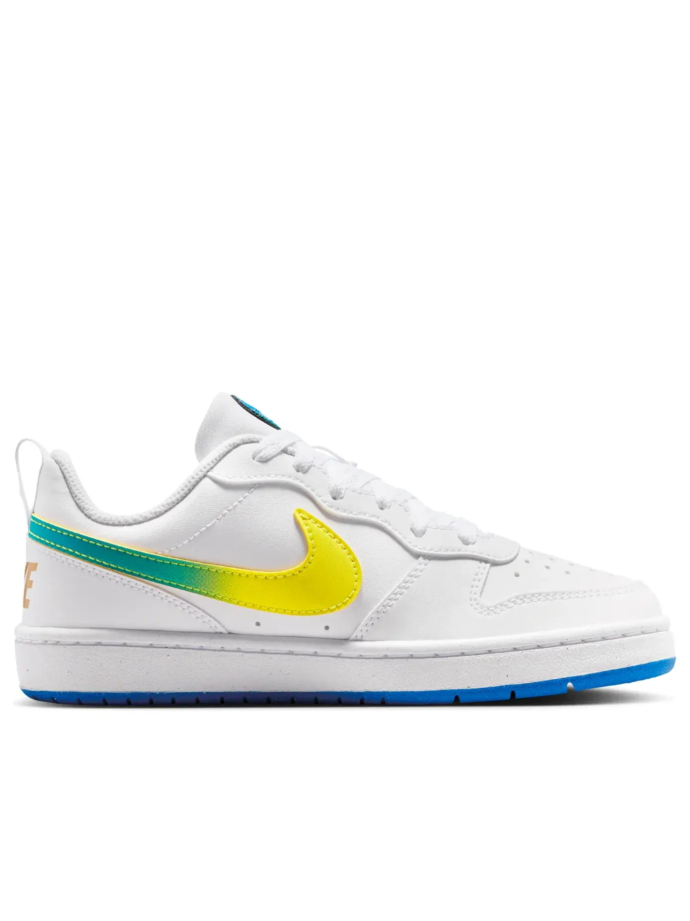 Кроссовки Nike Court Borough Low 'White Soar Sonic Yellow' IR3997-100 — изображение 2 из 7, белый