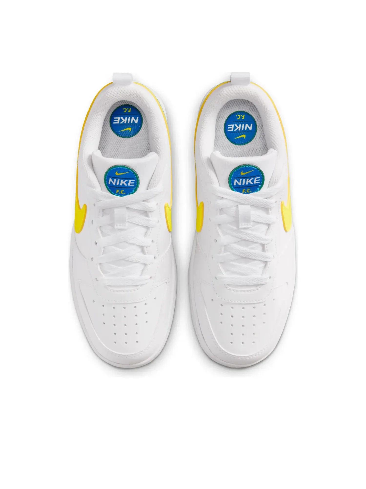 Кроссовки Nike Court Borough Low 'White Soar Sonic Yellow' IR3997-100 — изображение 3 из 7, белый