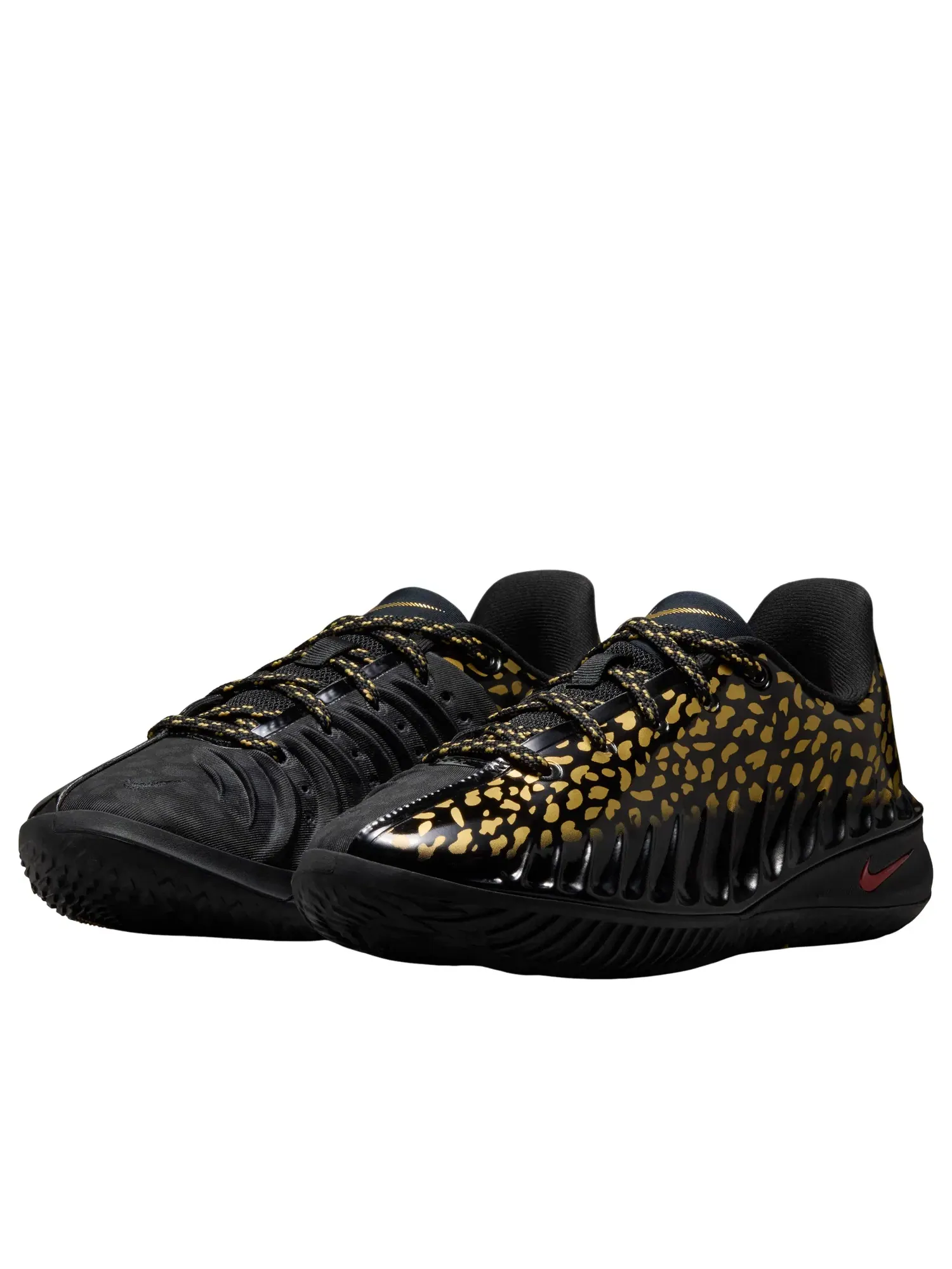 Детские кроссовки для баскетбола с принтом Nike x Victor Wembanyama Air Zoom GT Cut 4 Gold Panther — изображение 4 из 6