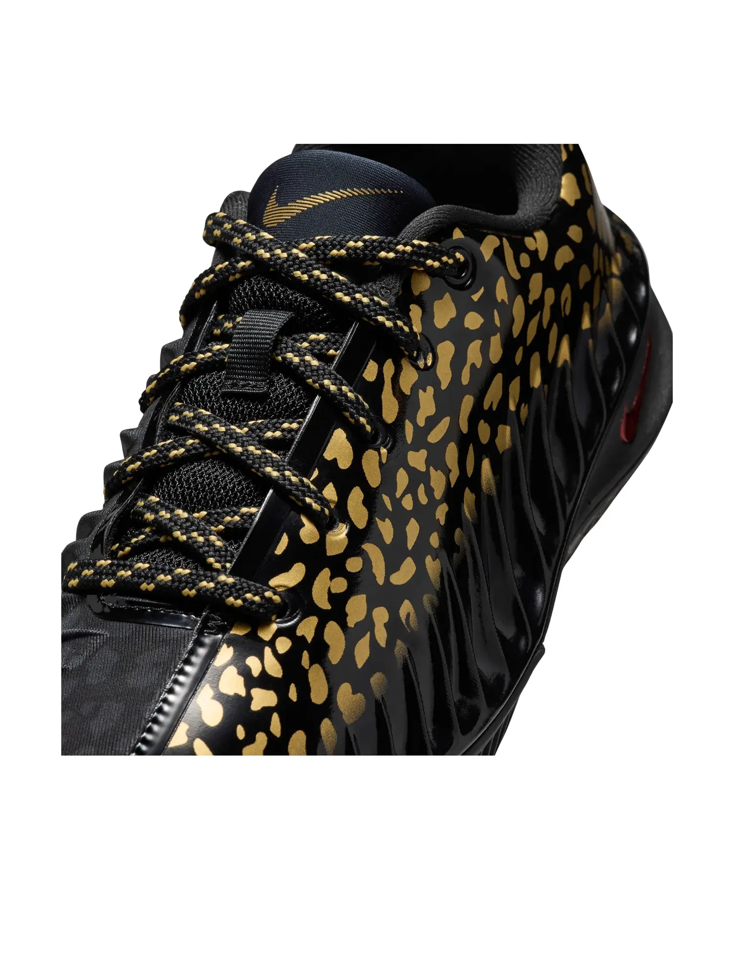 Детские кроссовки для баскетбола с принтом Nike x Victor Wembanyama Air Zoom GT Cut 4 Gold Panther — изображение 5 из 6