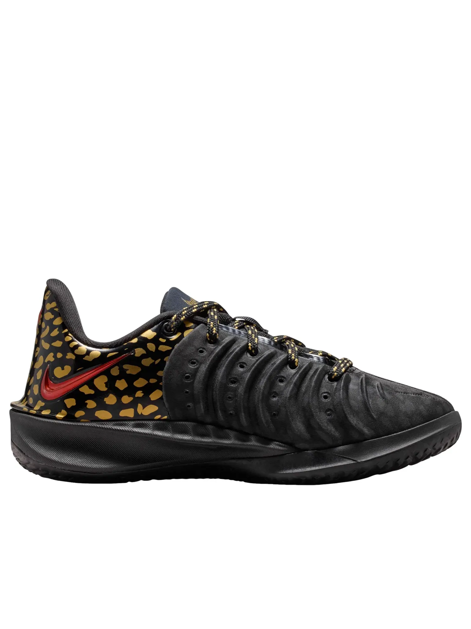 Детские кроссовки для баскетбола с принтом Nike x Victor Wembanyama Air Zoom GT Cut 4 Gold Panther — изображение 6 из 6
