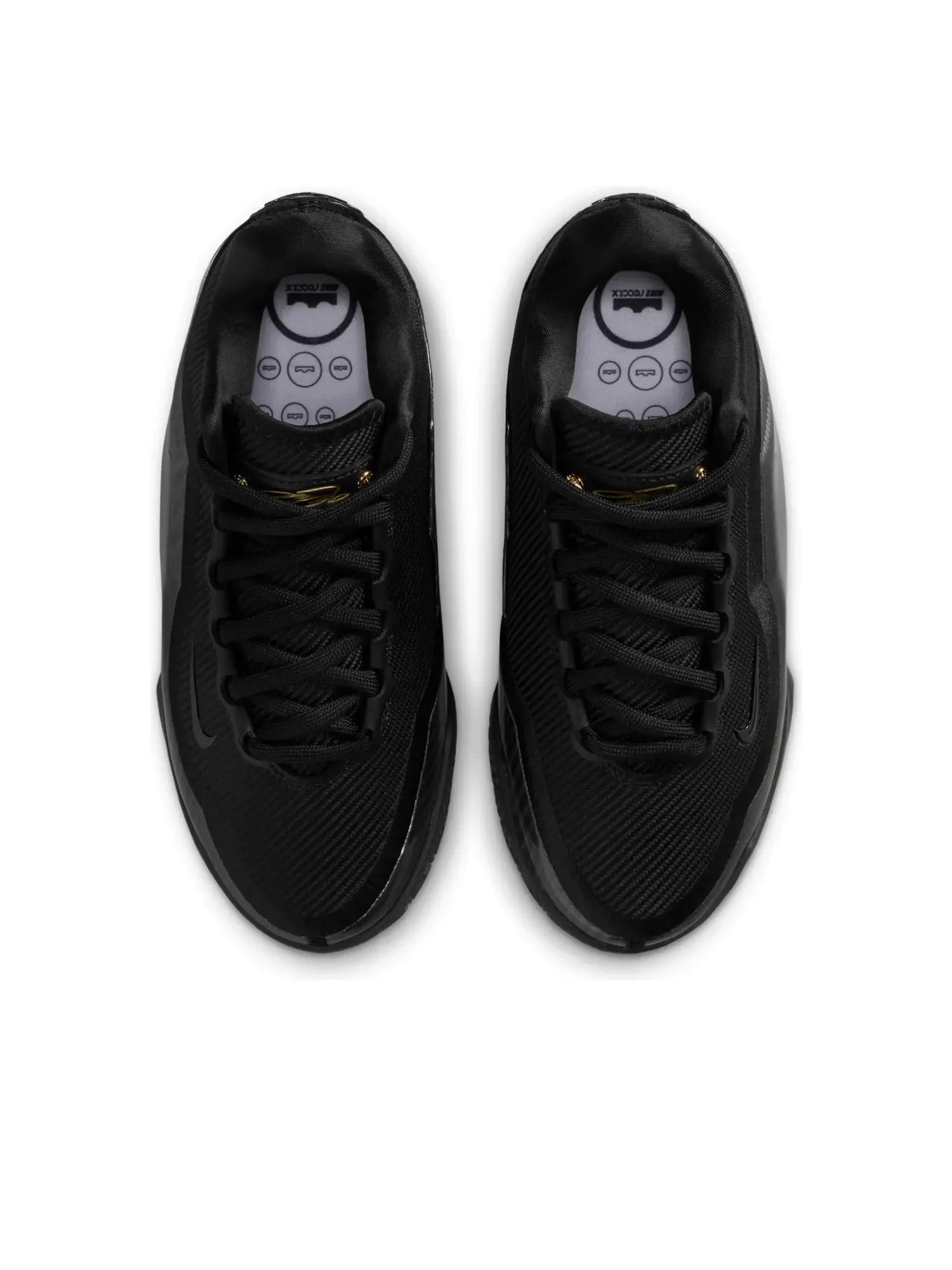 Кроссовки (GS) Nike LeBron 23 'Black' — изображение 3 из 6, черный