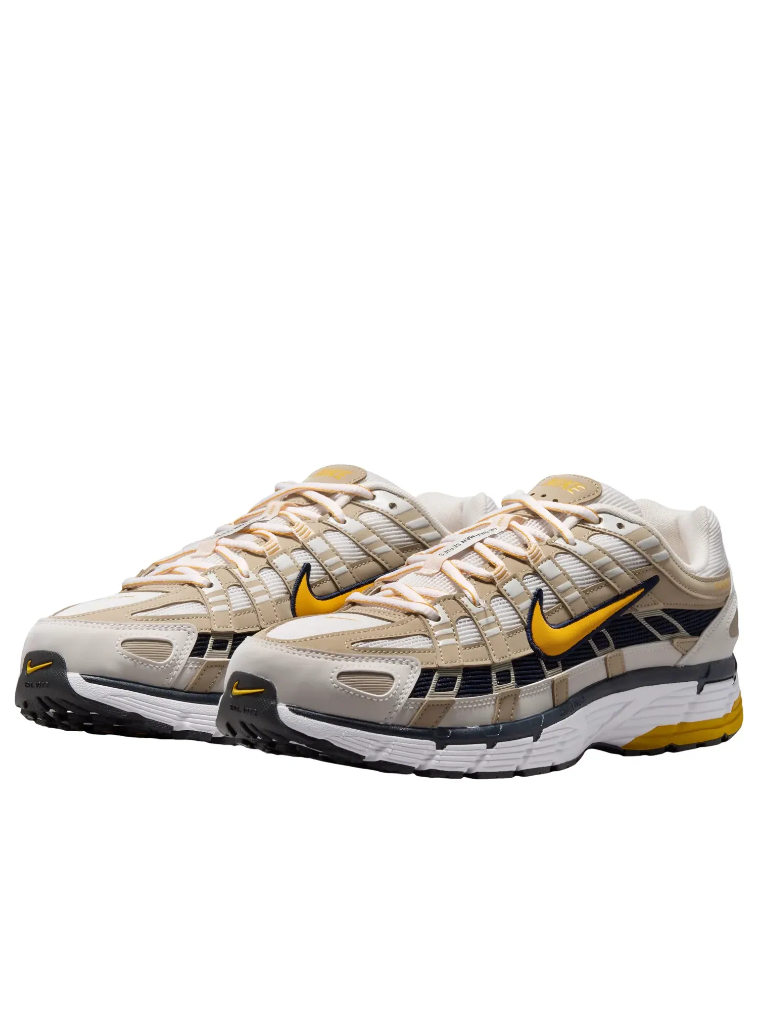 Мужские кроссовки с шнуровкой P-6000 Phantom Desert Khaki Nike — изображение 4 из 6, коричневый