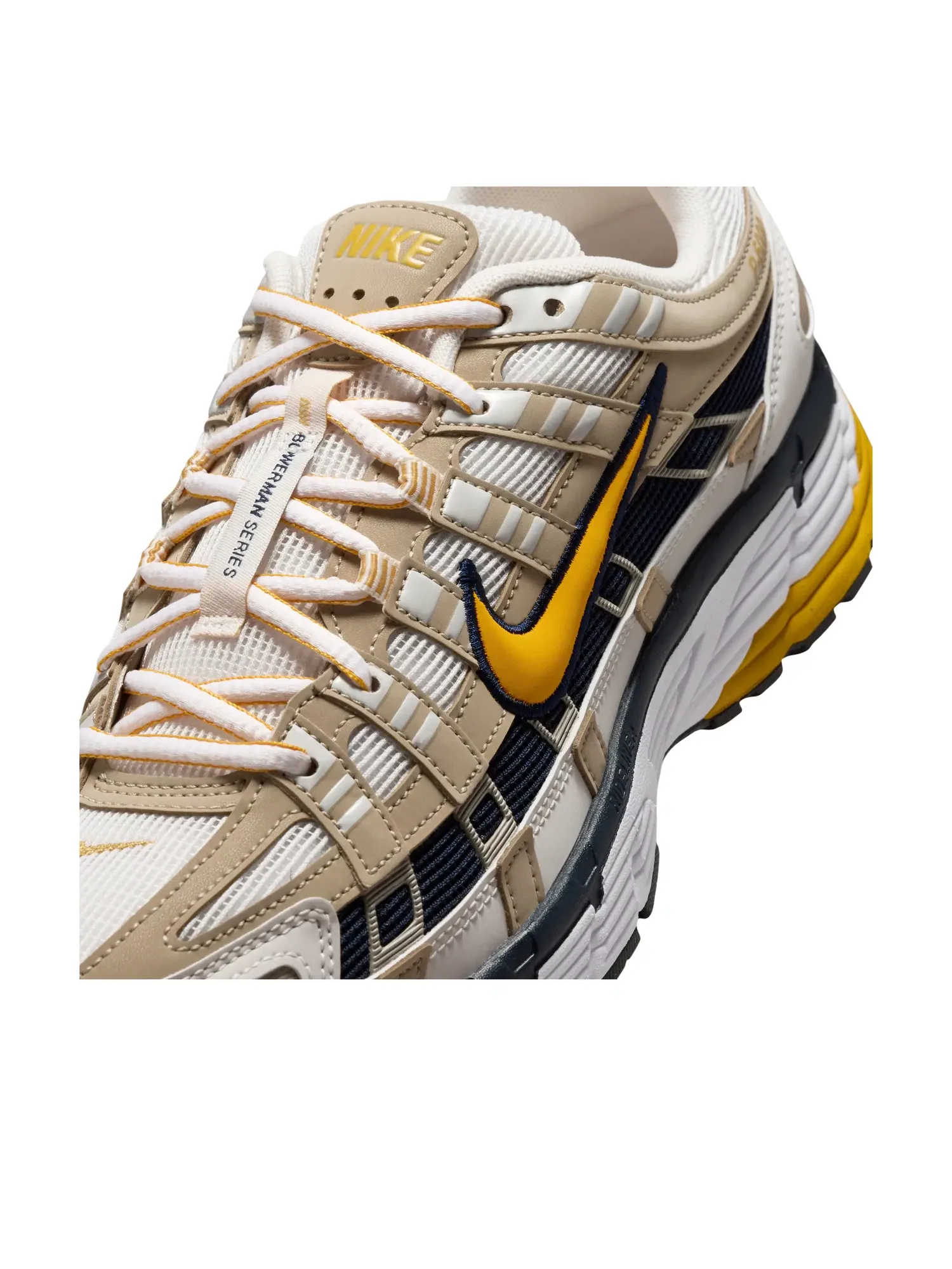 Мужские кроссовки с шнуровкой P-6000 Phantom Desert Khaki Nike — изображение 5 из 6, коричневый