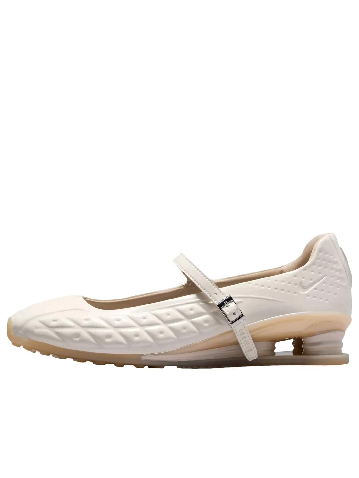 Кроссовки Nike Shox Z Calistra 'Pale Ivory Oatmeal' IR5510-100 — изображение 1 из 6, белый