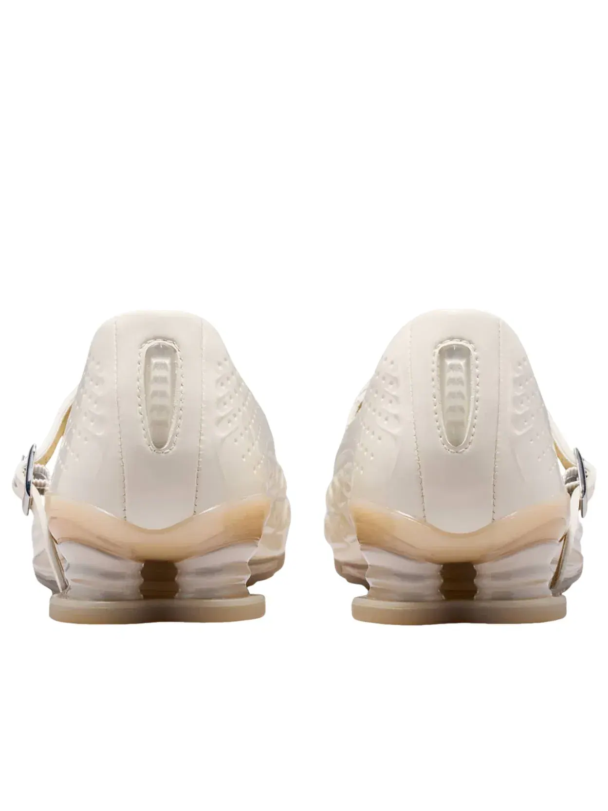 Кроссовки Nike Shox Z Calistra 'Pale Ivory Oatmeal' IR5510-100 — изображение 3 из 6, белый