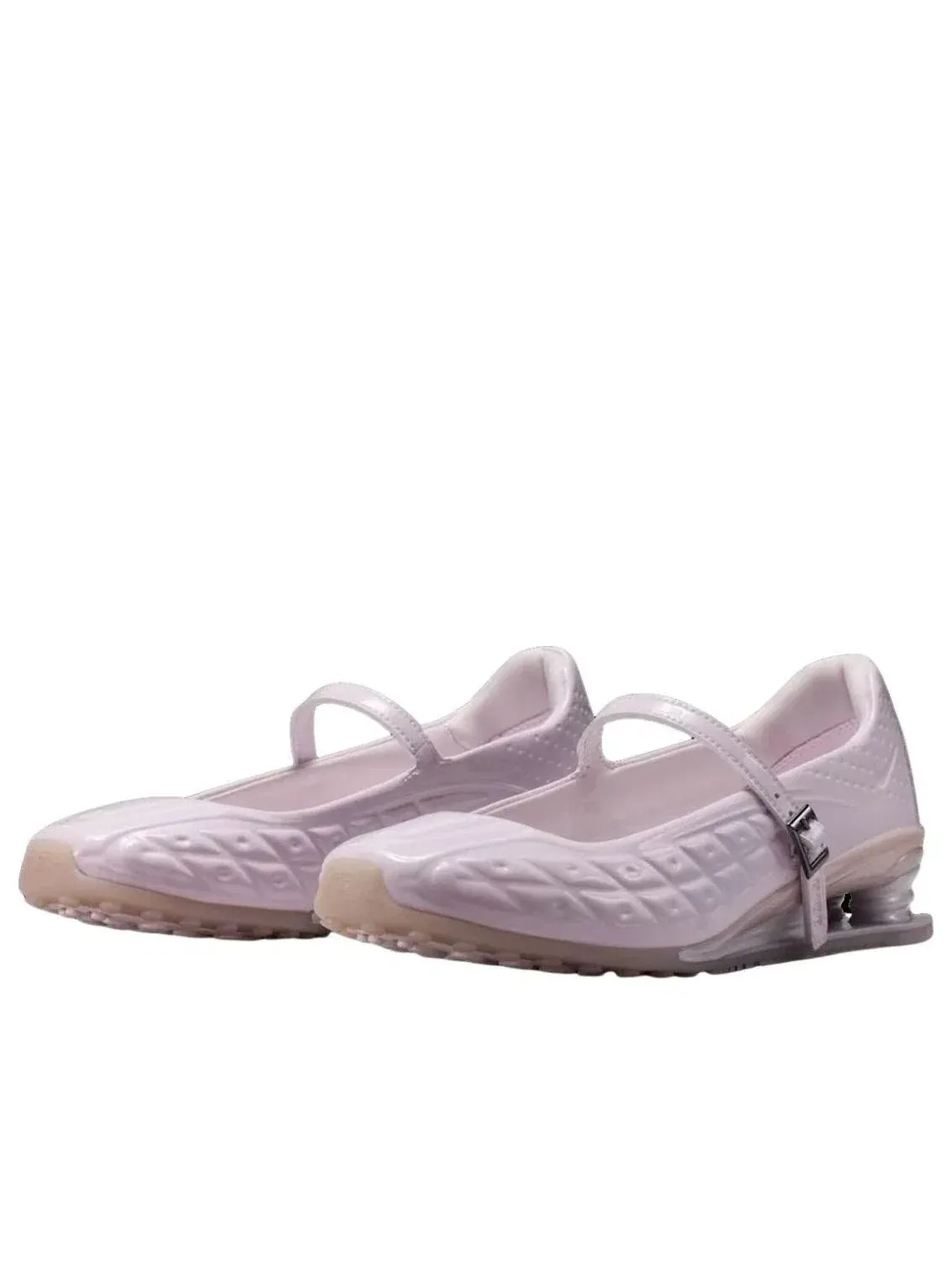 Женские кроссовки с амортизацией Nike Shox Z Calistra — изображение 4 из 6, розовый