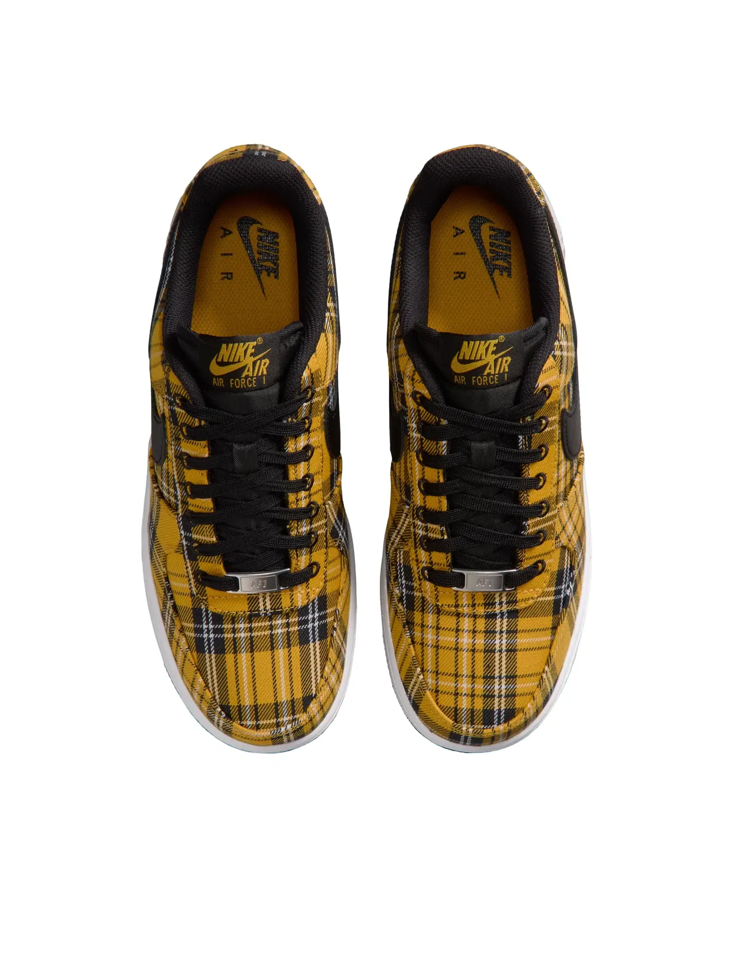 Женские кроссовки с низким верхом Nike Air Force 1 Low Yellow Ochre Black — изображение 2 из 6, желтый