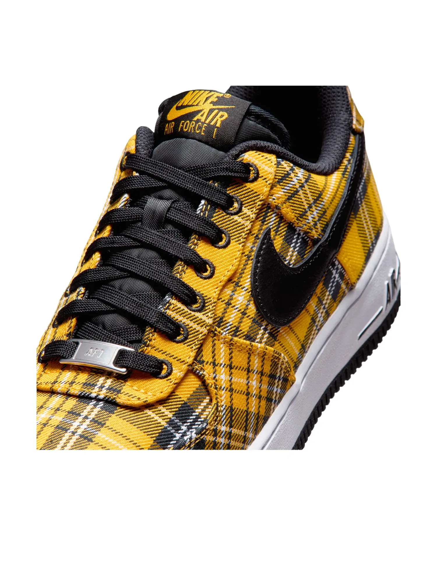 Женские кроссовки с низким верхом Nike Air Force 1 Low Yellow Ochre Black — изображение 5 из 6, желтый