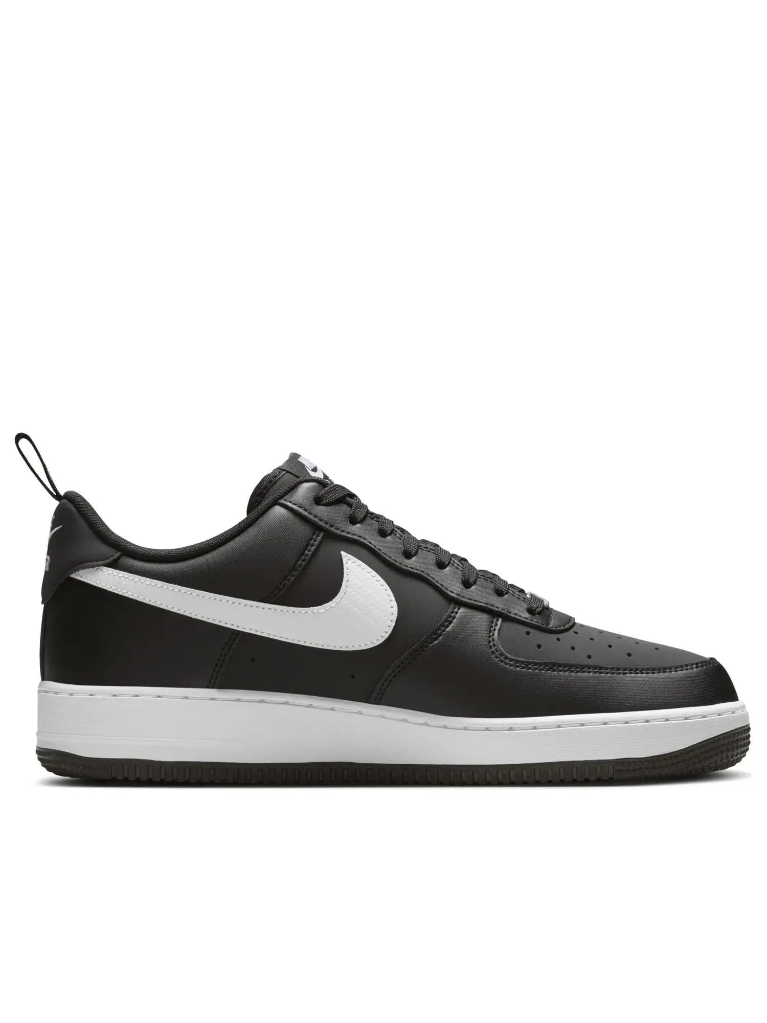 Кроссовки Nike Air Force 1 '07 'Black White' — изображение 2 из 6, черный