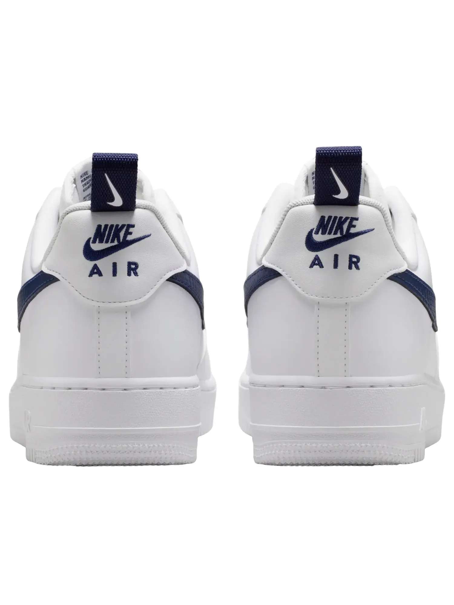 Кроссовки Nike Air Force 1 '07 'White Midnight Navy' — изображение 3 из 6, белый