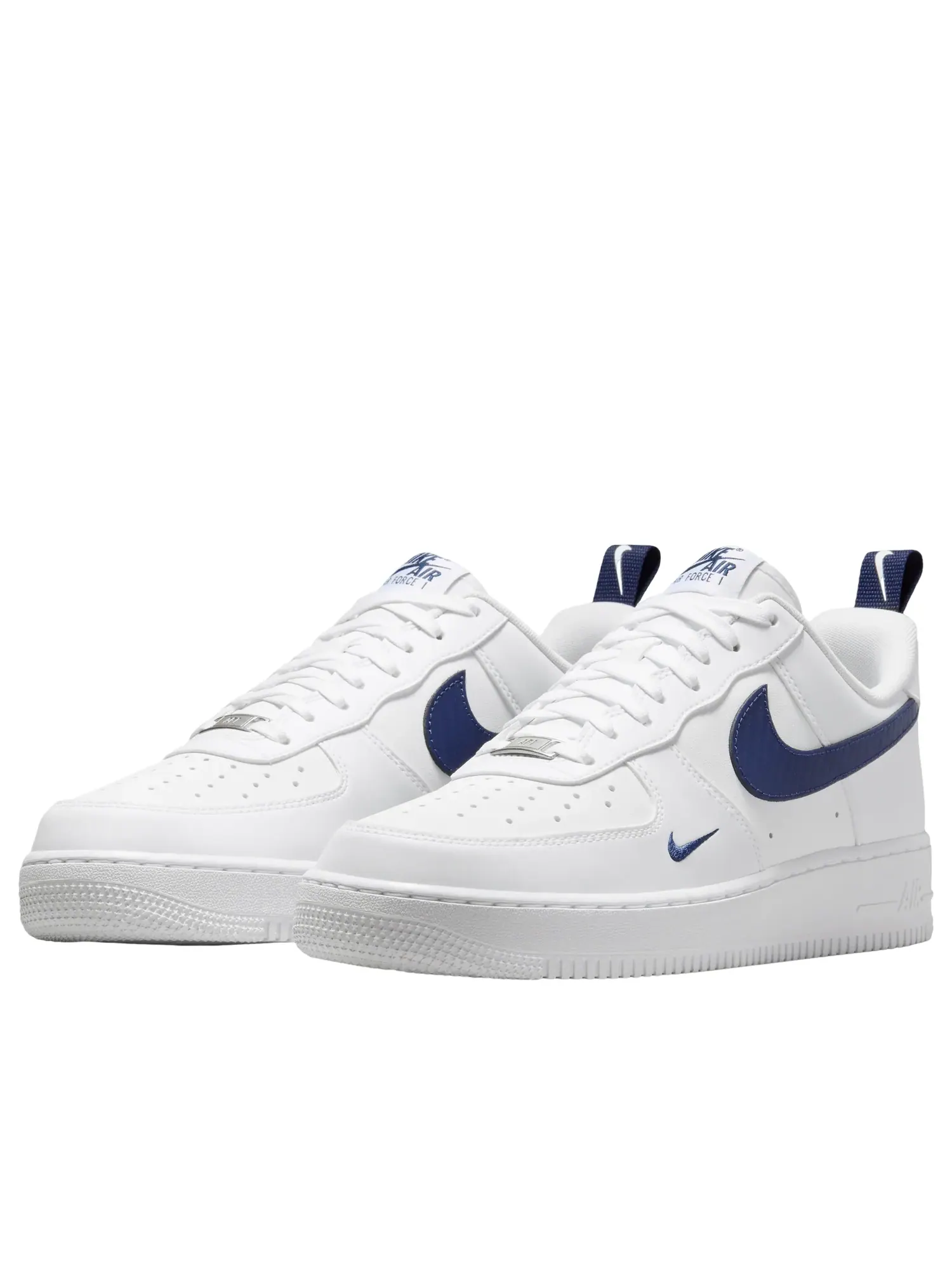 Кроссовки Nike Air Force 1 '07 'White Midnight Navy' — изображение 4 из 6, белый