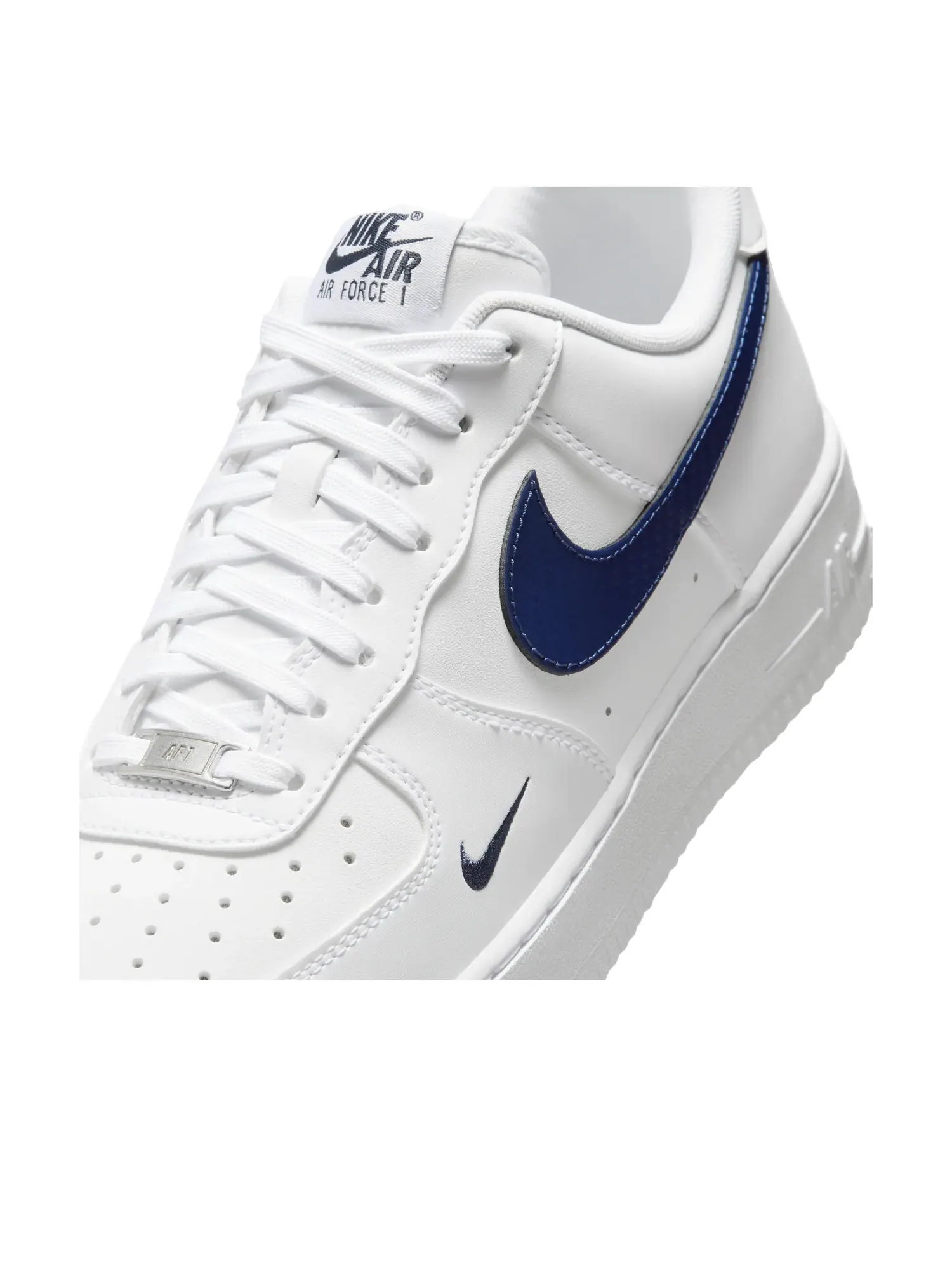 Кроссовки Nike Air Force 1 '07 'White Midnight Navy' — изображение 5 из 6, белый