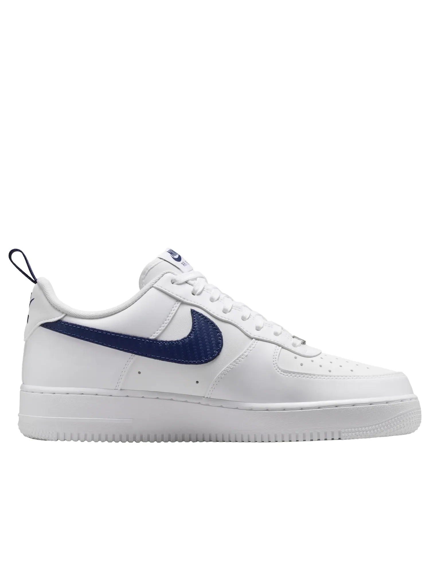 Кроссовки Nike Air Force 1 '07 'White Midnight Navy' — изображение 6 из 6, белый