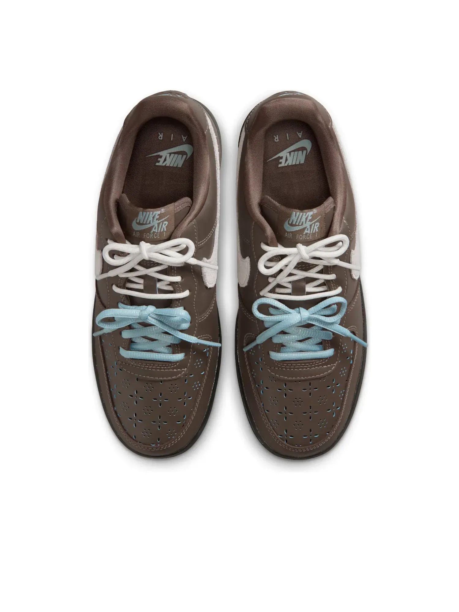 Кроссовки Nike Air Force 1 '07 LV8 'Ridgerock Ocean Cube' IR5690-256 — изображение 3 из 7, коричневый