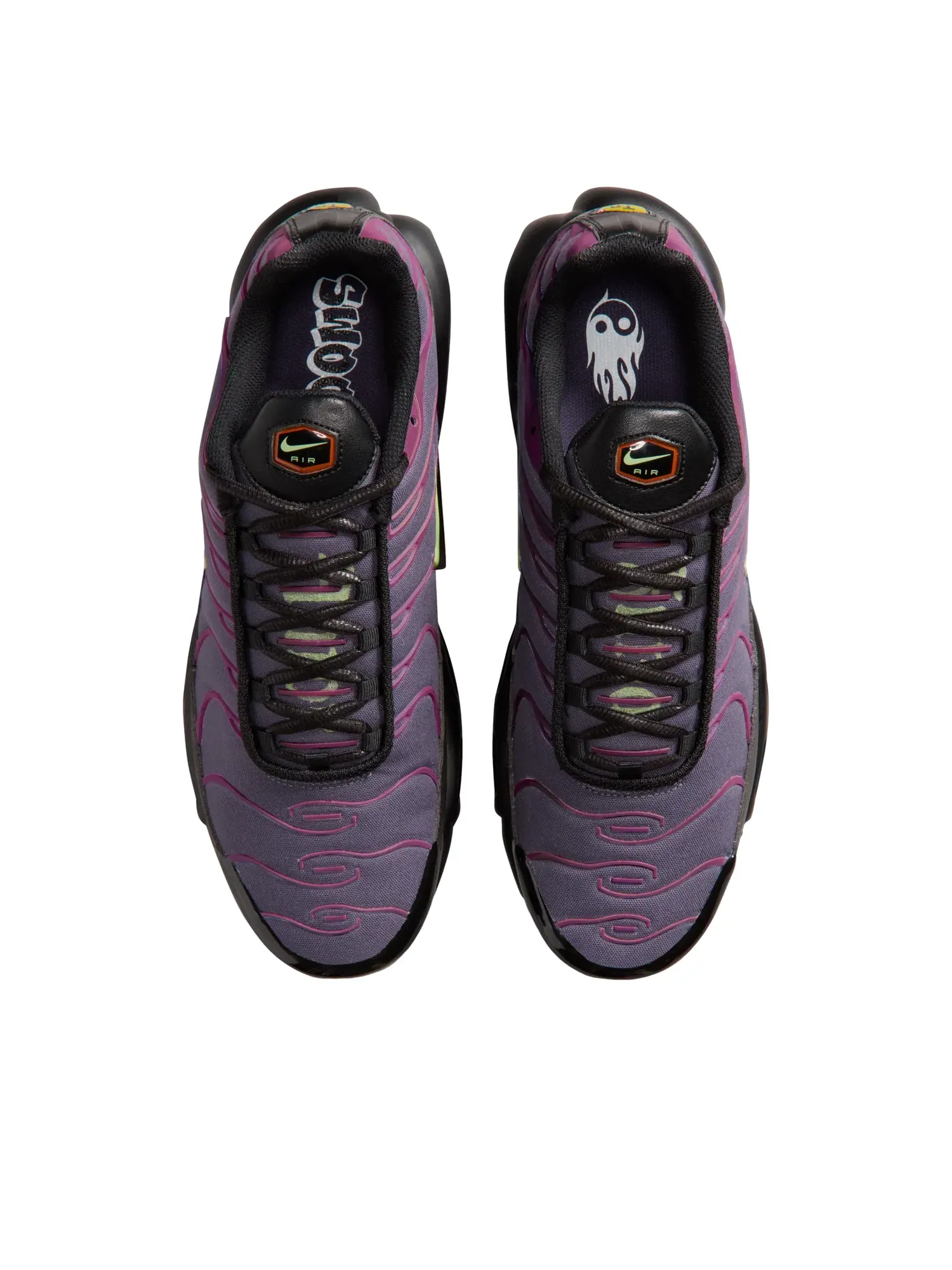 Кроссовки Nike Air Max Plus 'Dark Raisin Liquid Lime' IR5898-573 — изображение 2 из 6, фиолетовый