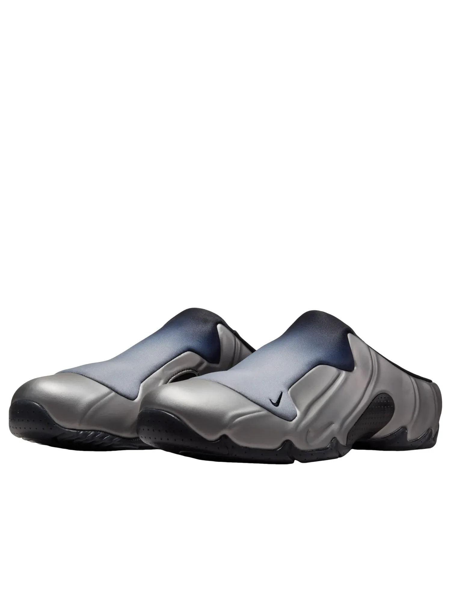 Сабо Nike Clogposite 'Metallic Dark Grey' IR5919-044 — изображение 5 из 6, серебряный