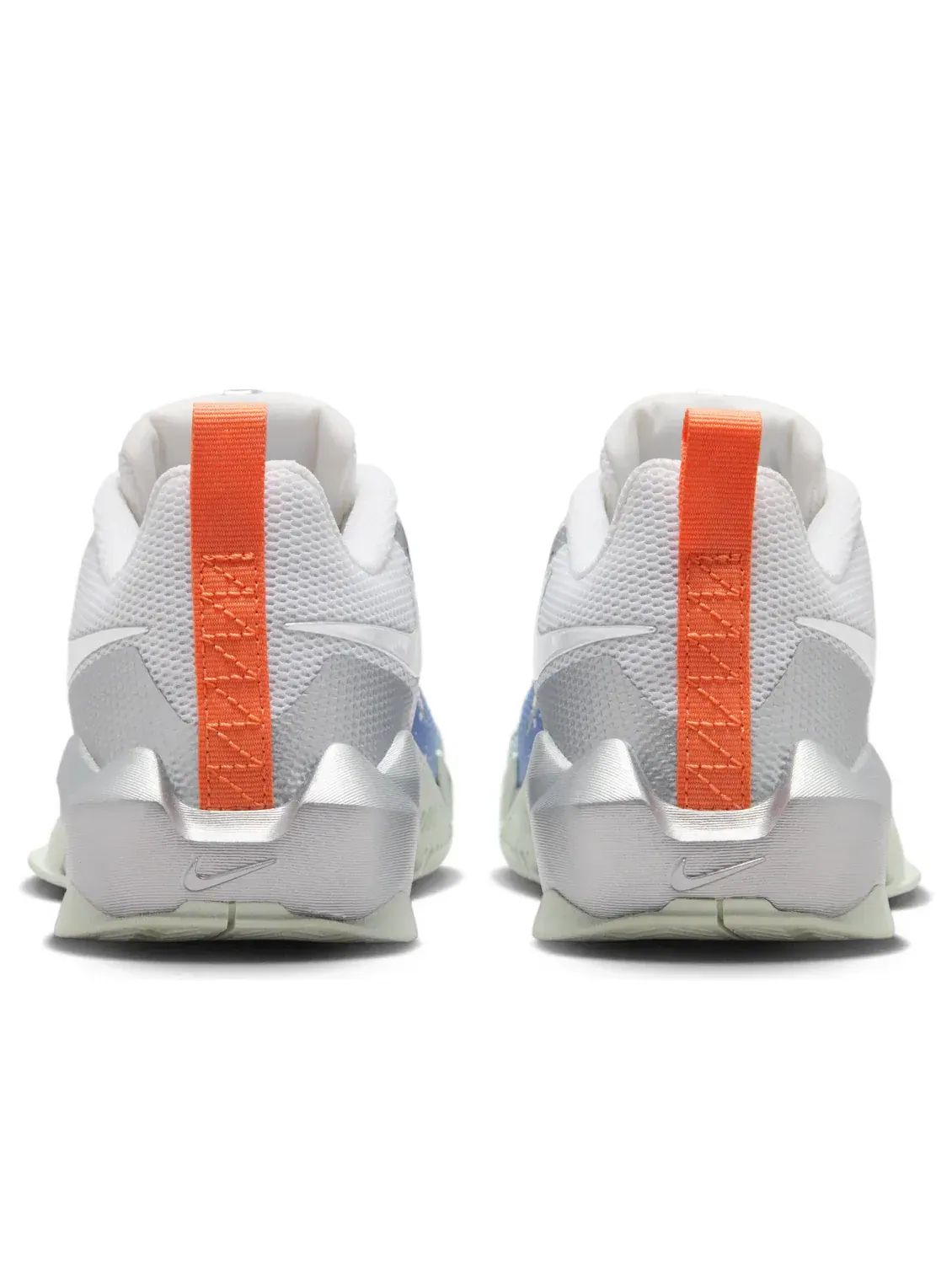 Кроссовки (GS) Nike S.T. Dynamite 'White Metallic Silver Orange' — изображение 3 из 6, белый