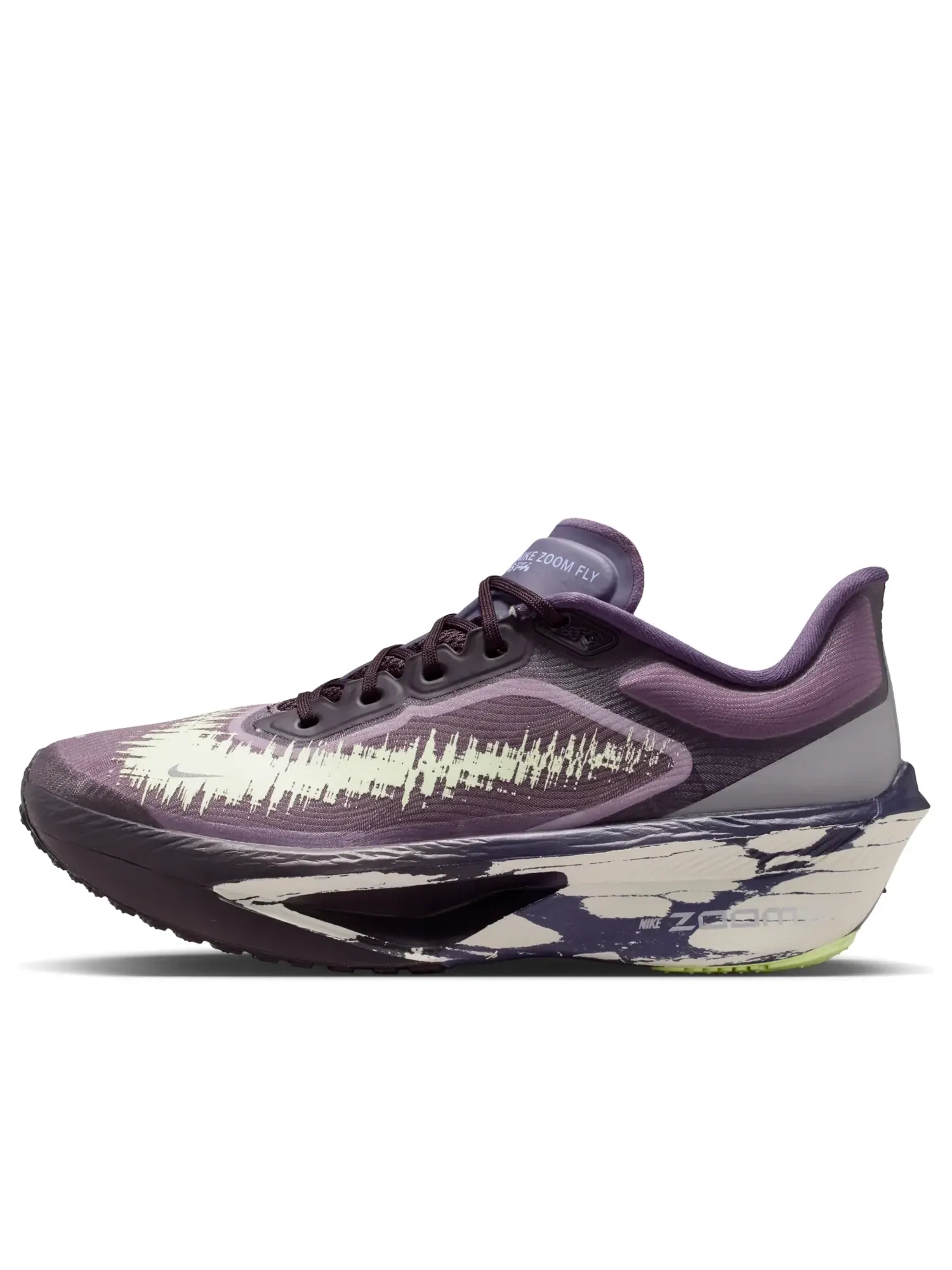 Кроссовки (WMNS) Nike Zoom Fly 6 'Burgundy Ash Barely Volt' — изображение 1 из 6, фиолетовый