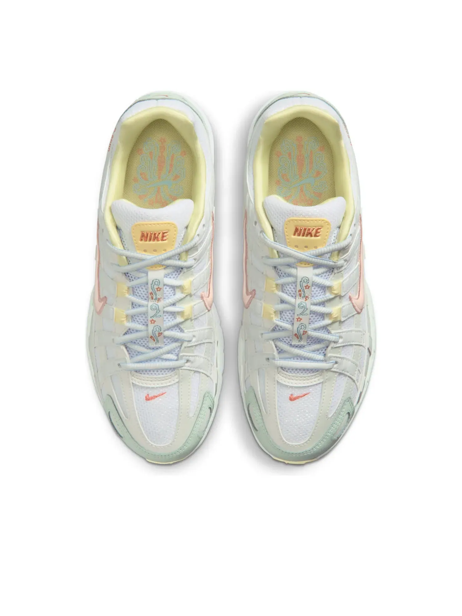 Кроссовки (WMNS) Nike P-6000 SE 'White Vibrant Green' — изображение 2 из 7, белый