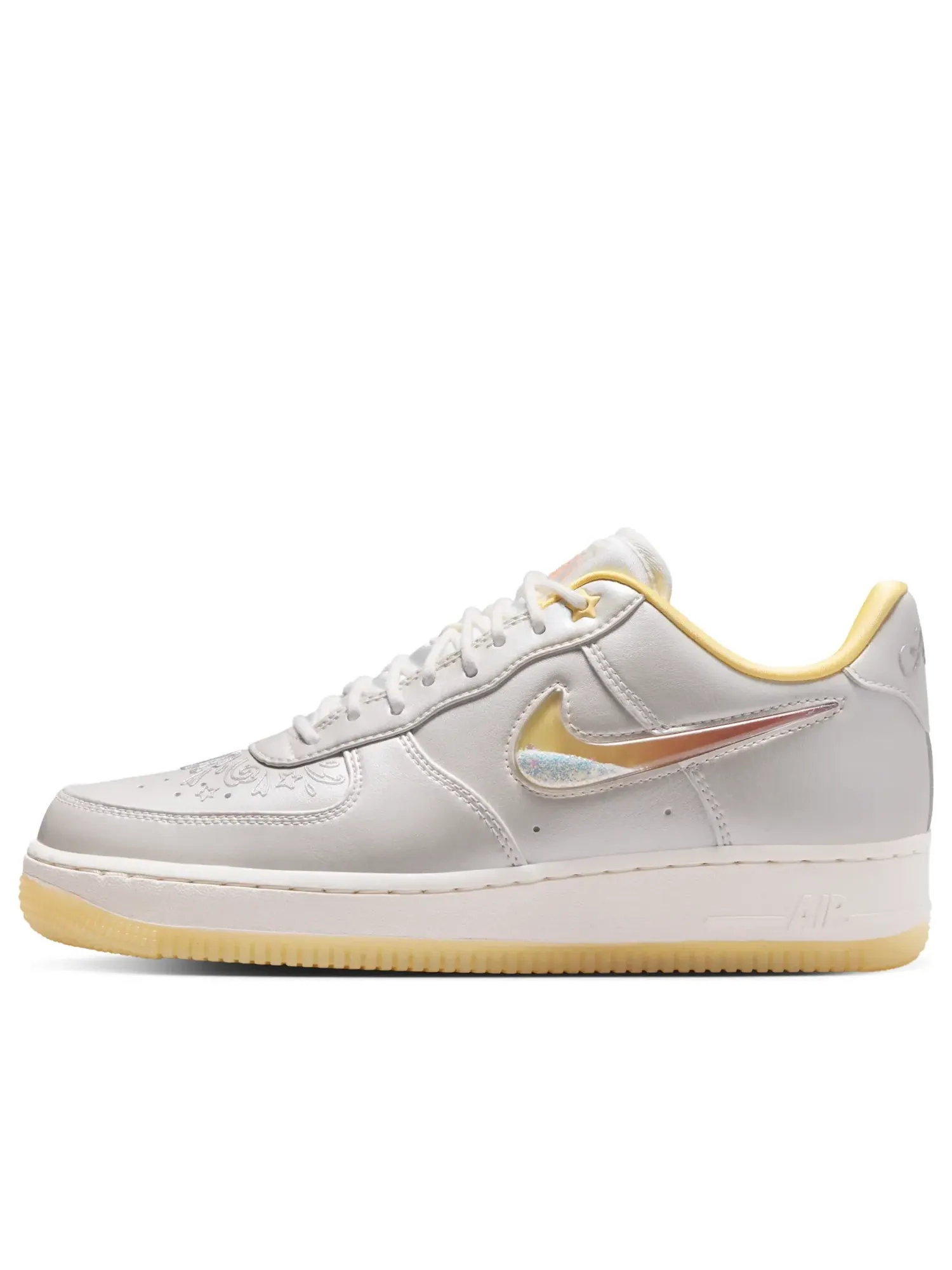 Кроссовки (WMNS) Nike Air Force 1 '07 'Sail Soft Yellow' — изображение 1 из 7, серый