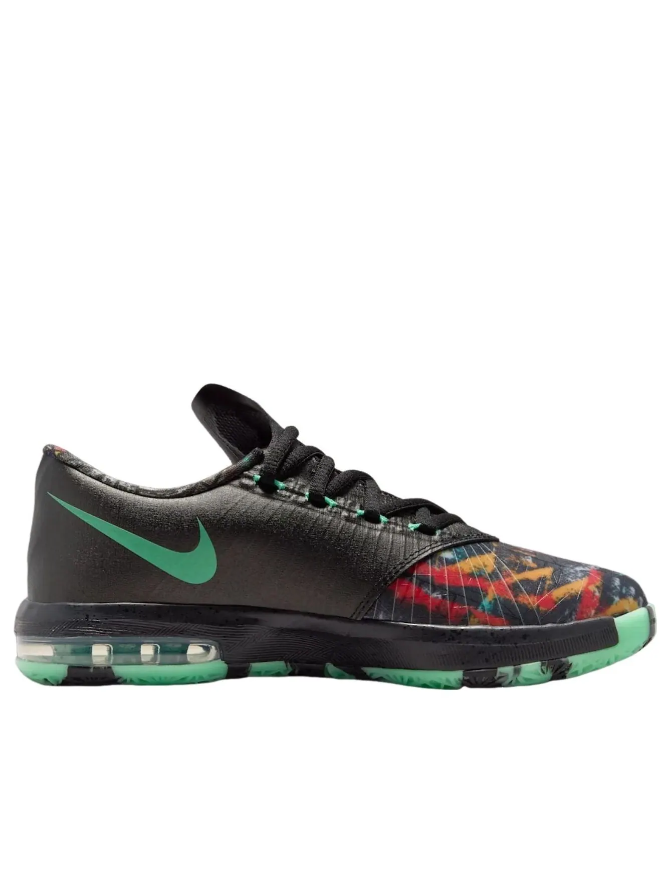 (GS) Nike KD 6 'All-Star - Illusion' — изображение 6 из 6, мульти-/зеленый/черный