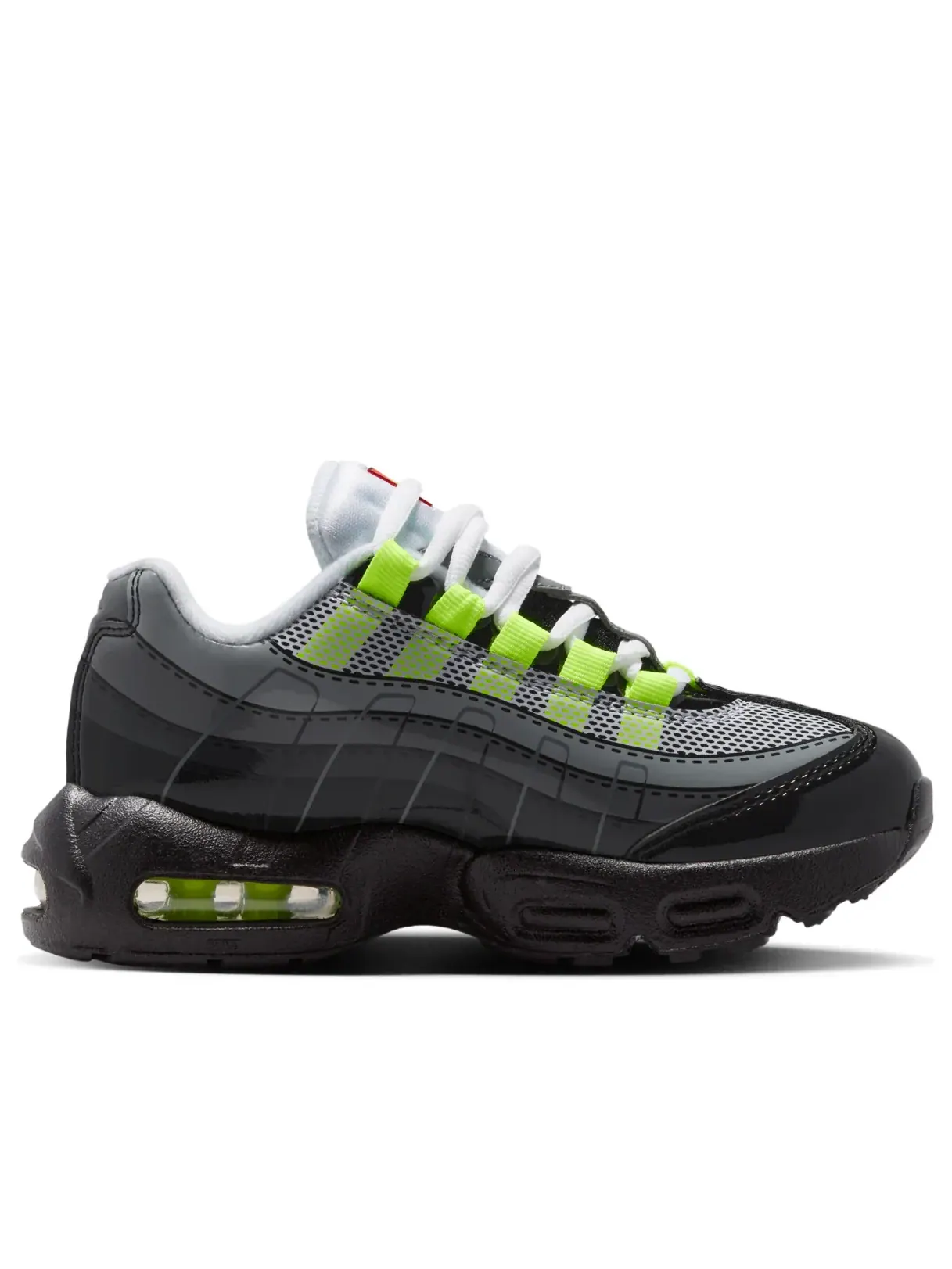 Кроссовки (PS) Nike x LEGO Air Max 95 'Neon' — изображение 6 из 6, черный
