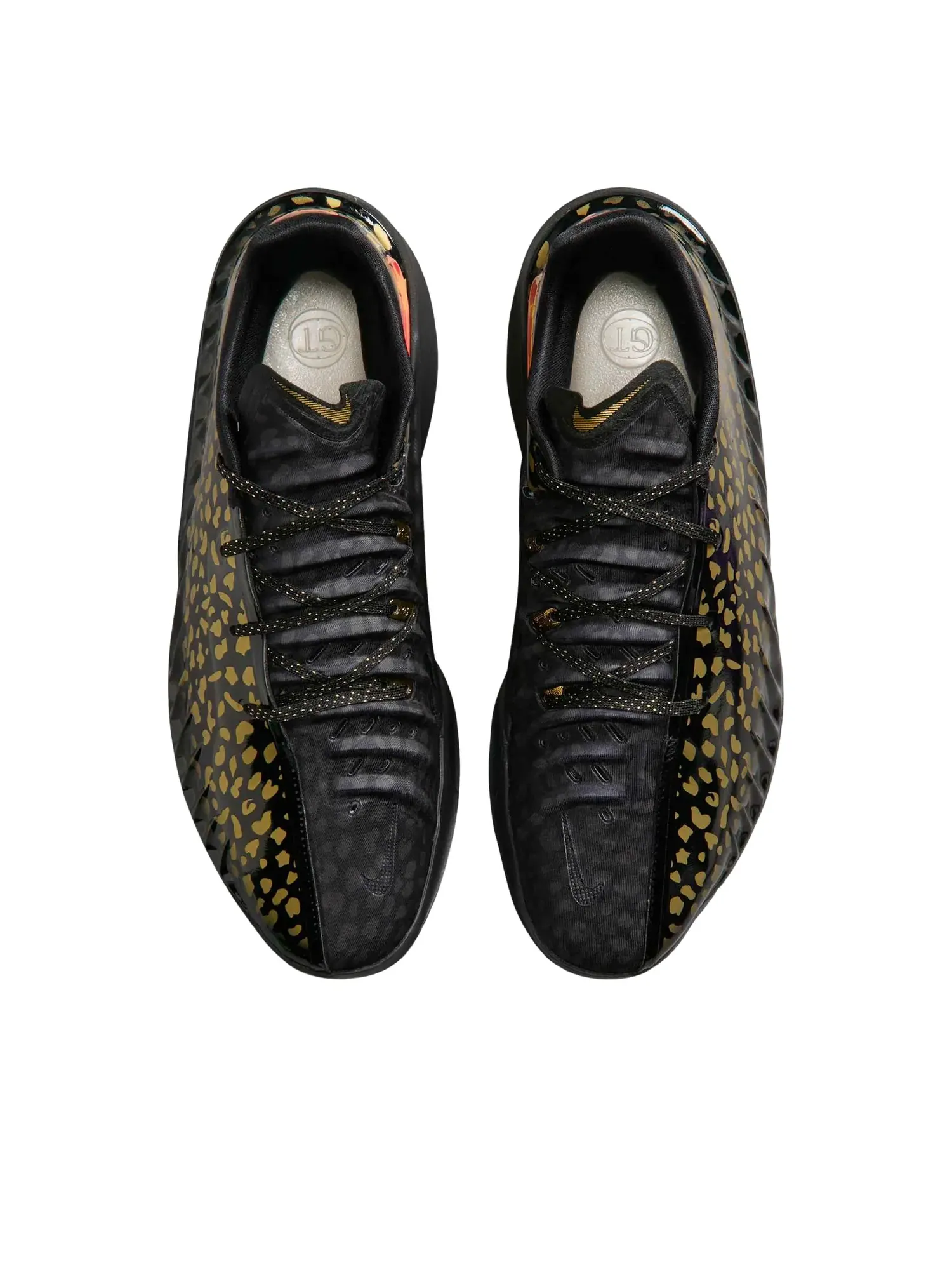 Кроссовки Nike x Victor Wembanyama Air Zoom GT Cut 4 'Gold Panther' IU1960-001 — изображение 4 из 6, черный